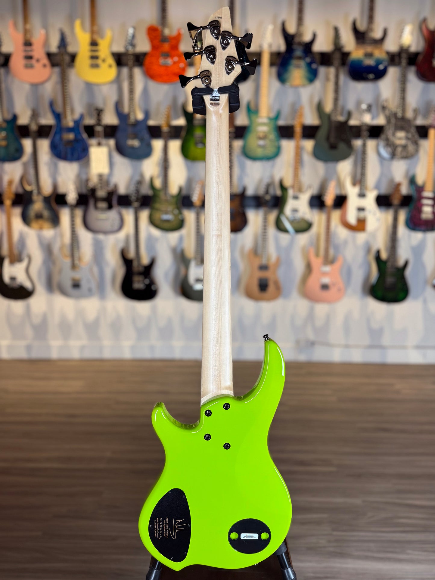 Dingwall Guitars Adam "Nolly" Getgood NG Signature 5 String | Gloss Ferrari Green