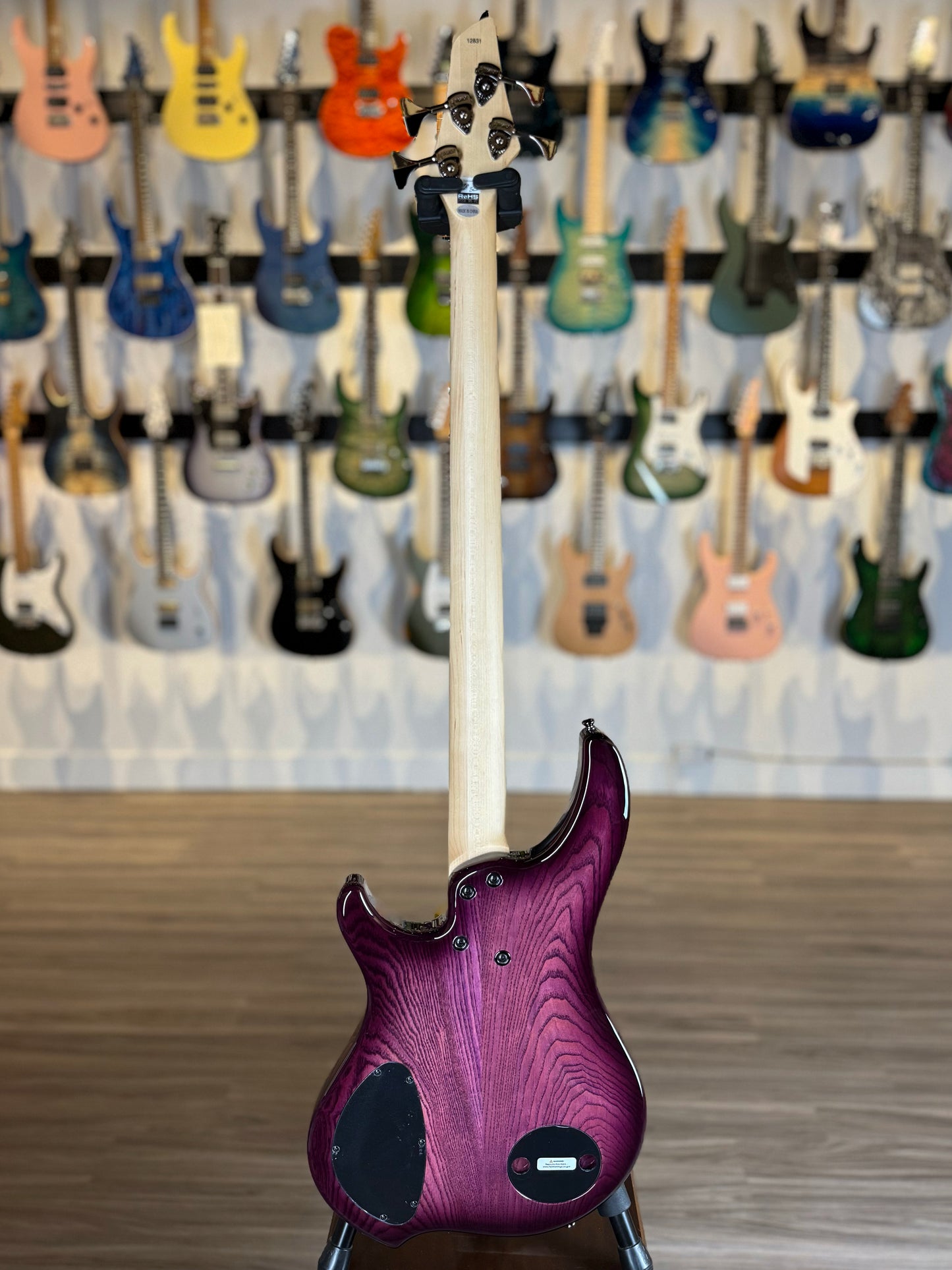 Dingwall Guitars Combustion C3 4 String | Ultravioletburst Quilt