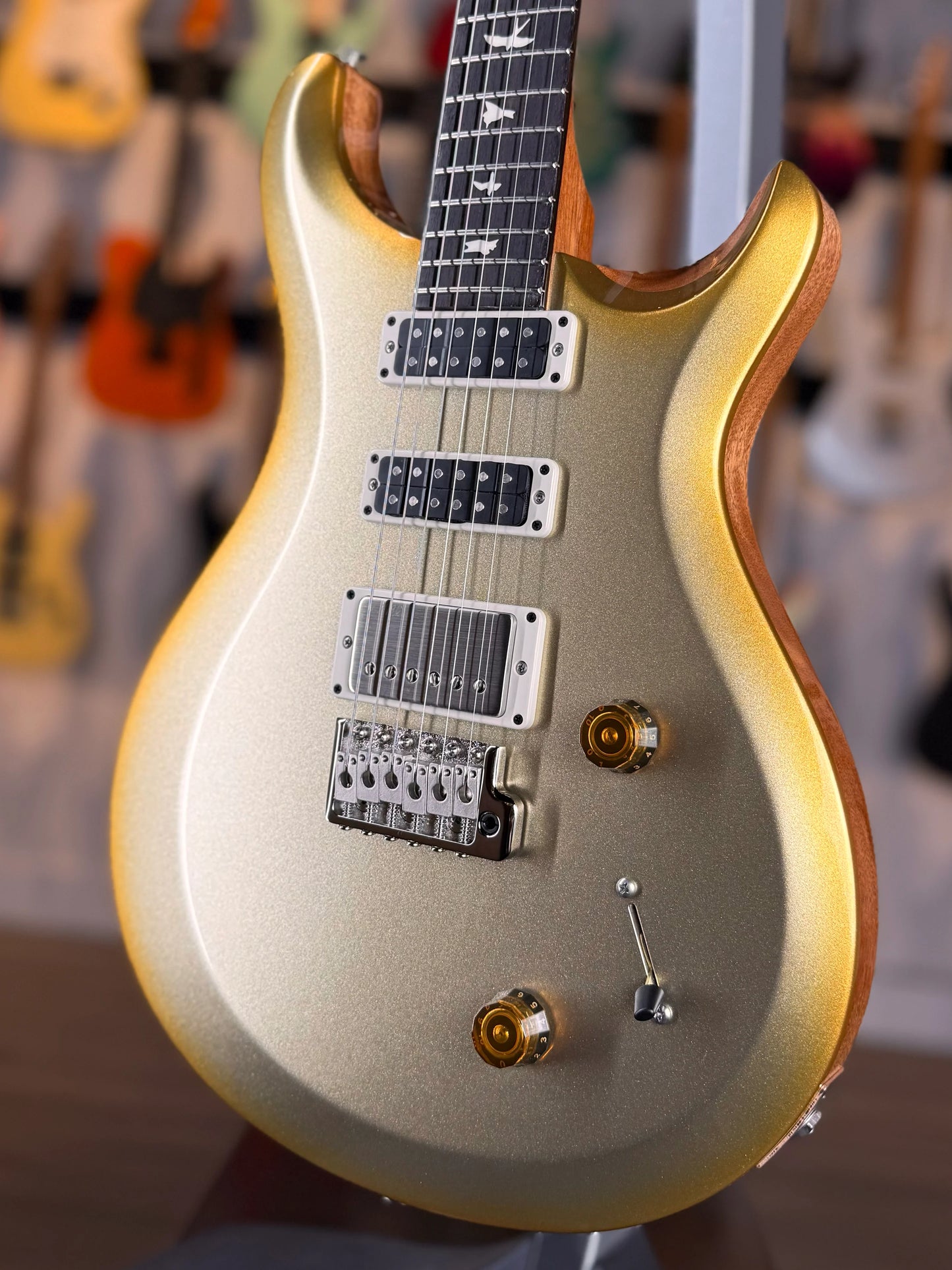 PRS S2 Studio Sprayers Choice | Gold Top with Golden Burst (Custom Color)