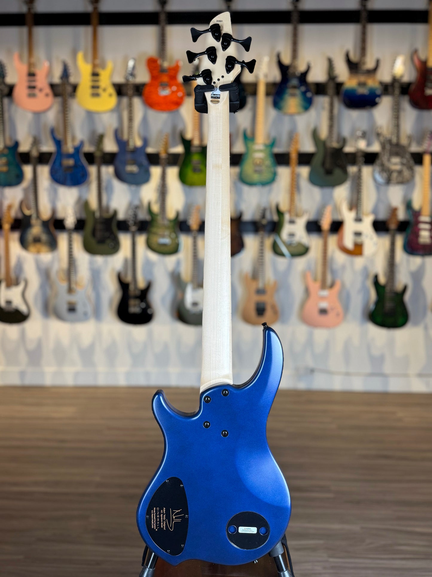Dingwall Guitars Adam "Nolly" Getgood NG Signature 5 String | Matte Blue To Purple Colorshift (Canada Exclusive Limited Edition)