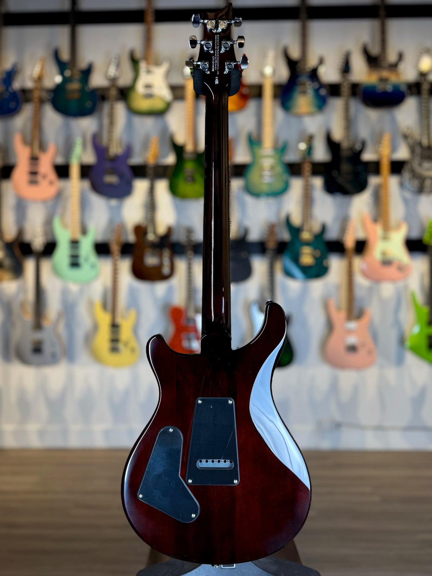 PRS SE Custom 24 | Orange Tiger Smokeburst