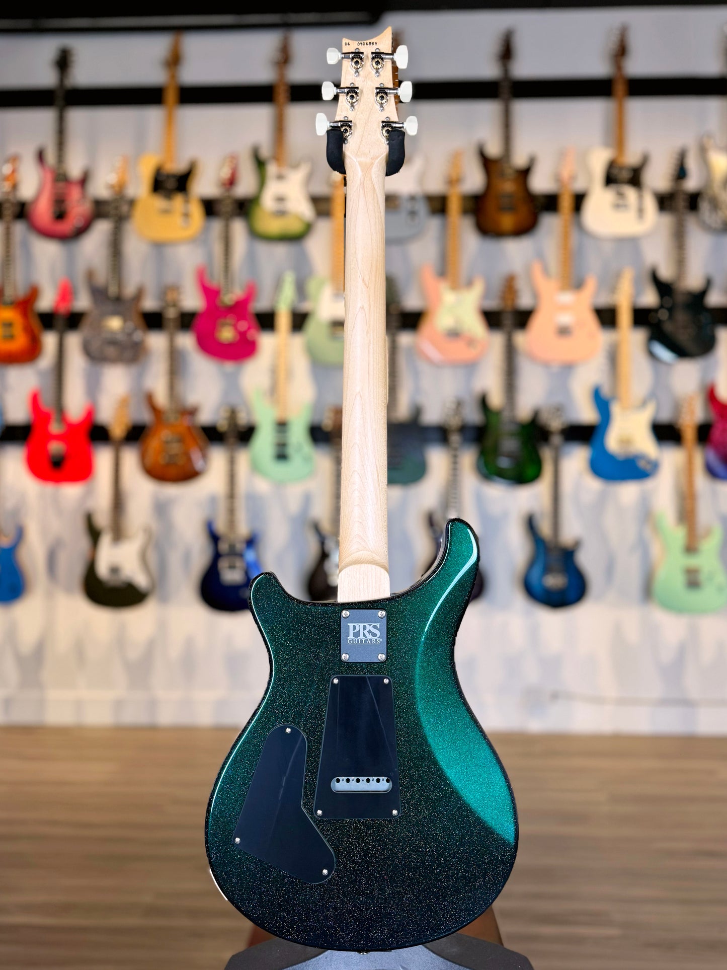 PRS CE 24 Sprayer's Choice | Faded Abalone with Blue/Green Colorshift Sparkle Back (Hand Selected Top)
