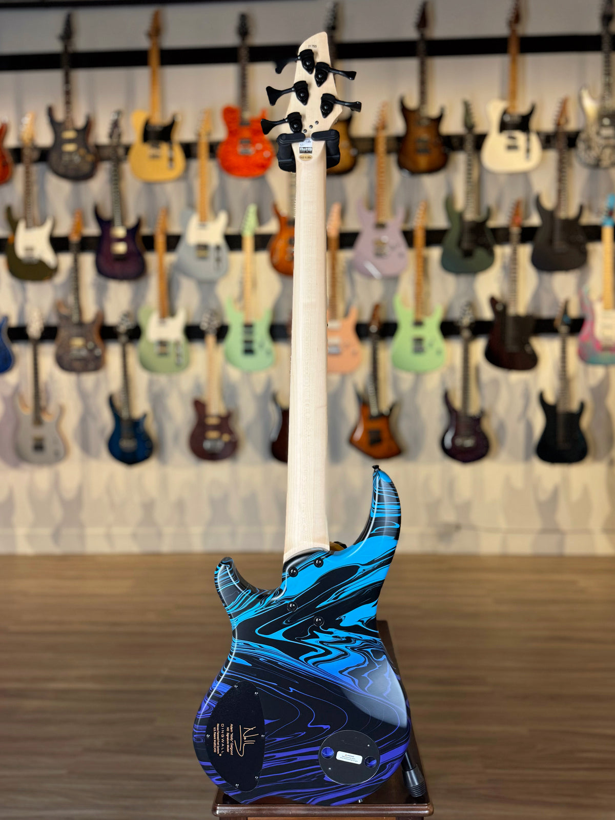 Dingwall Guitars Adam "Nolly" Getgood NG Signature 5 String Limited Edition | Purple-to-Blue Fade Swirl (1 of 100)