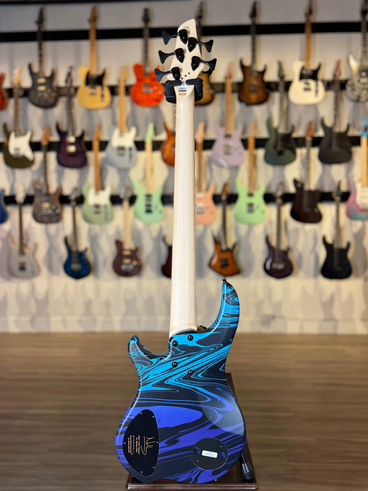 Dingwall Guitars Adam "Nolly" Getgood NG Signature 5 String Limited Edition | Purple-to-Blue Fade Swirl (1 of 100)