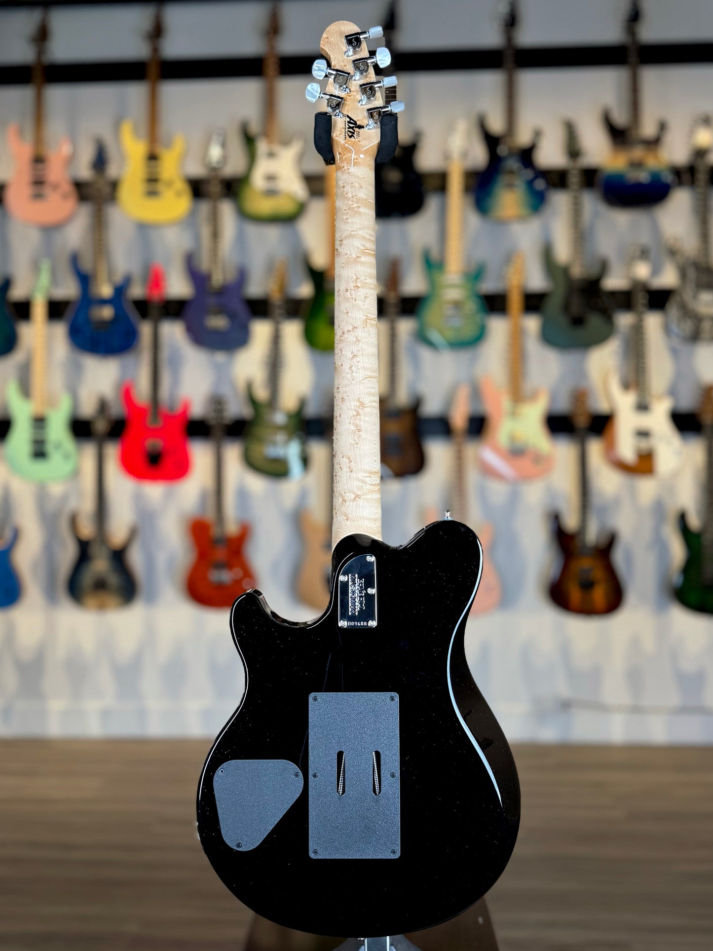 Ernie Ball Music Man 30th Anniversary Axis Limited Edition | Translucent Gold Quilt (1 of 120)