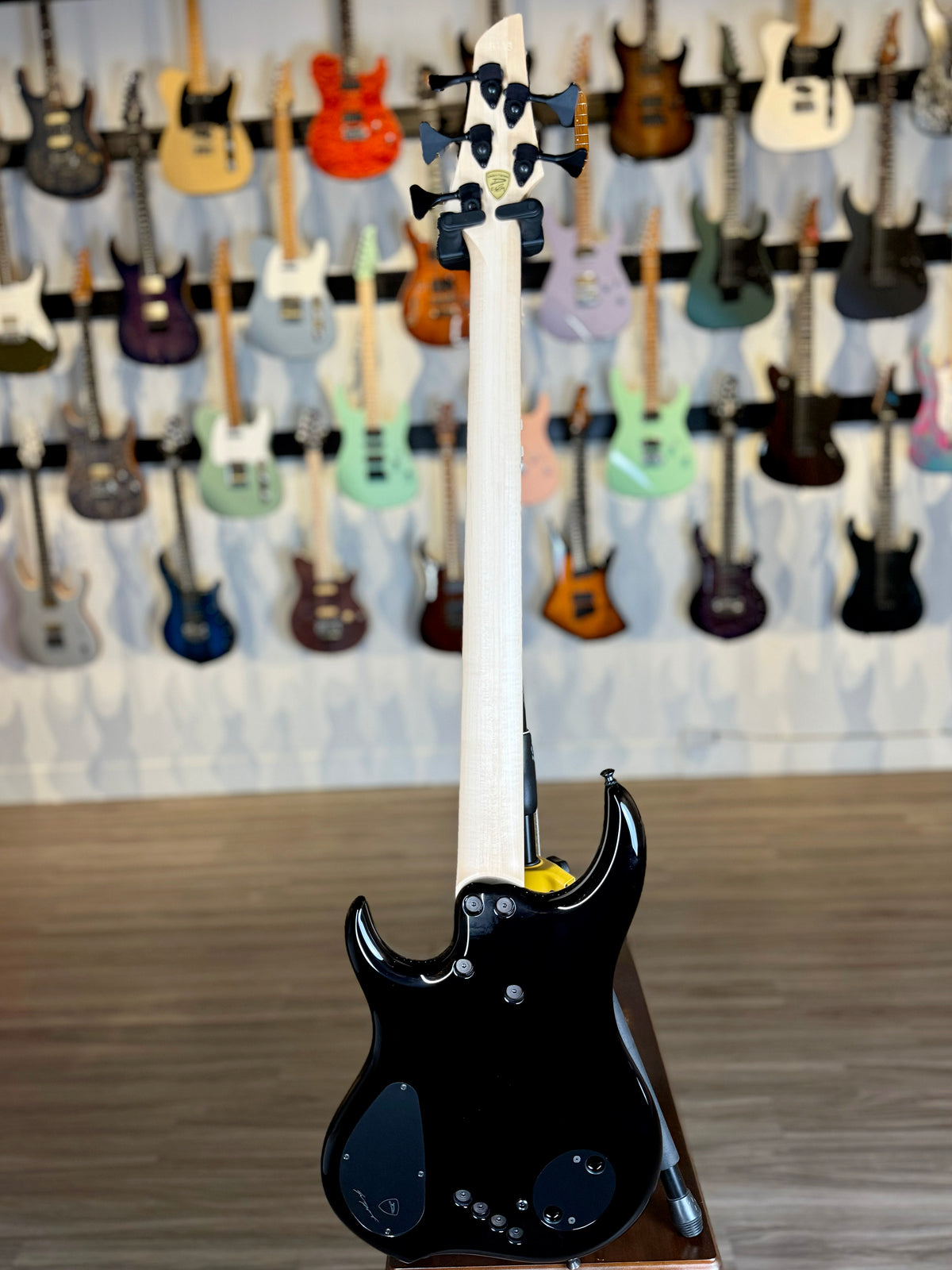 Dingwall Guitars Custom Shop Z3 5 String | Buckeye Burl Natural to Blackburst
