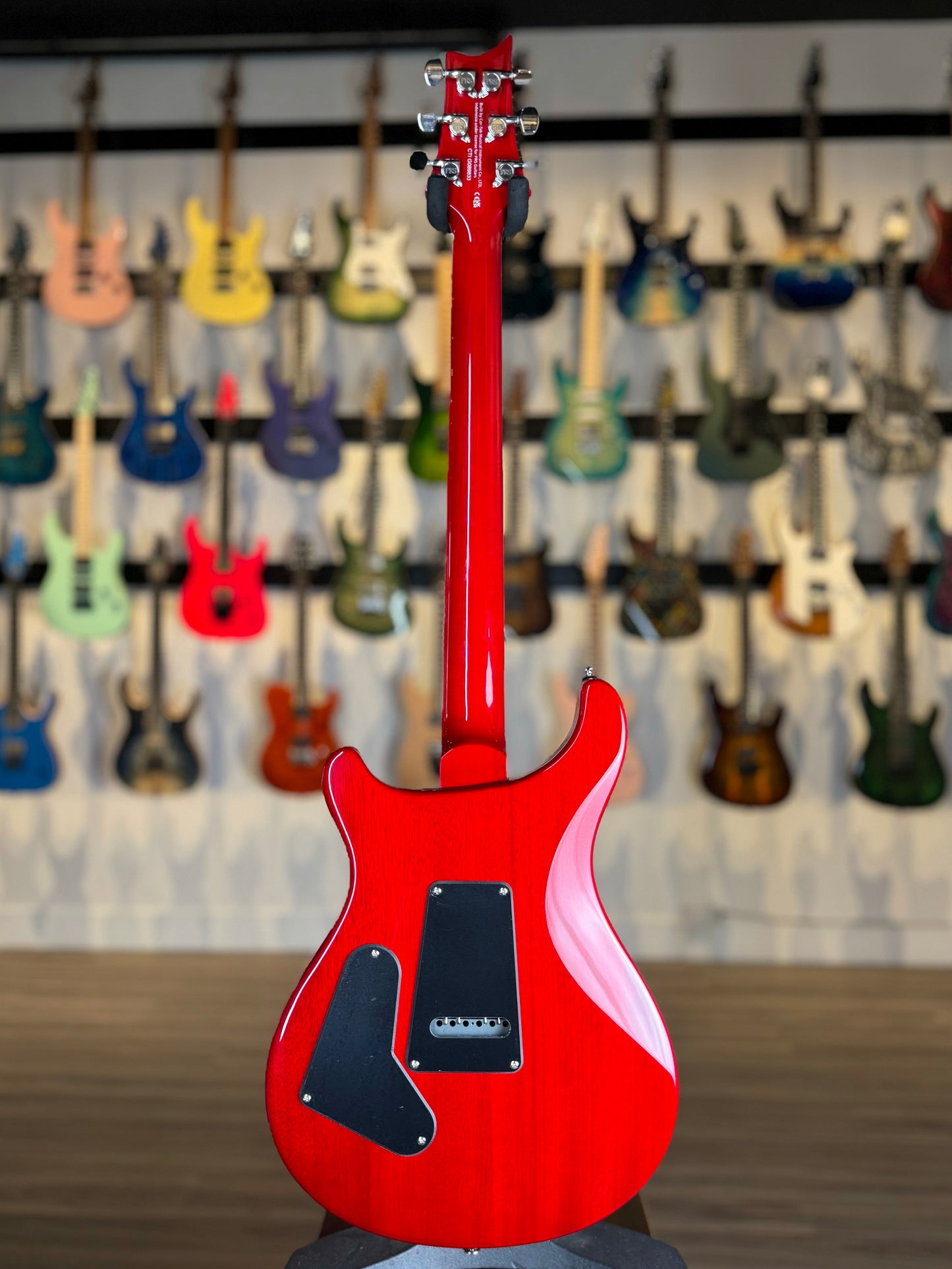 PRS SE Custom 24-08 Quilt | Charcoal Cherry Burst