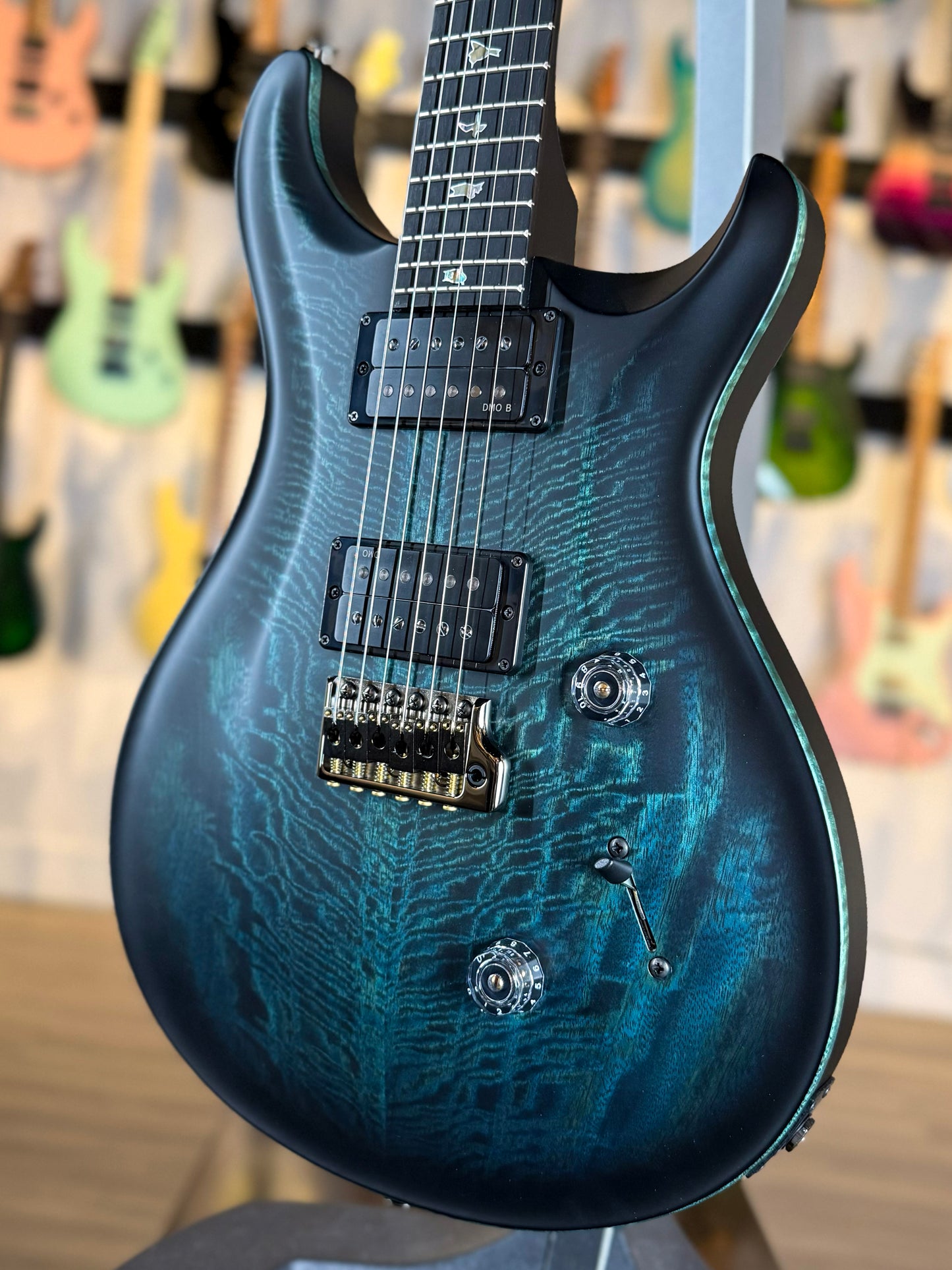 PRS 40th Anniversary Custom 24 Satin Limited Edition | Cobalt Smokeburst