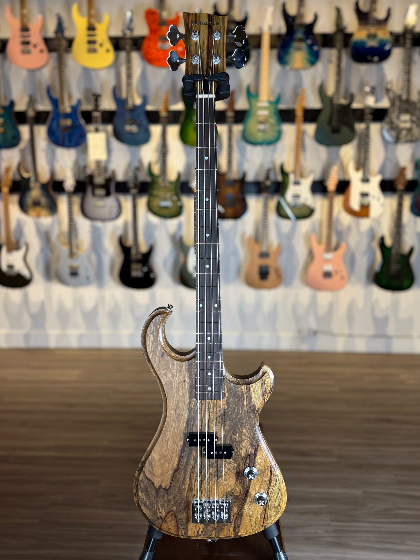 Dunable JM5 Jeff Matz Signature USA Custom Shop 4 String | Black Limba