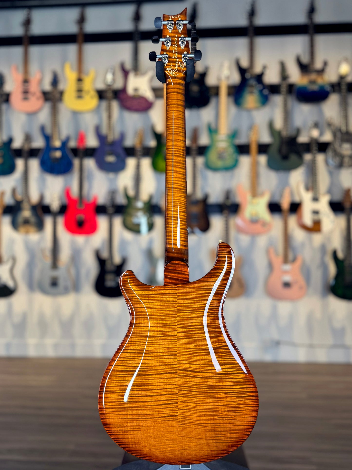 PRS Private Stock Hollowbody II | Natural Spruce Top/Curly Maple Back (Pre-Owned)
