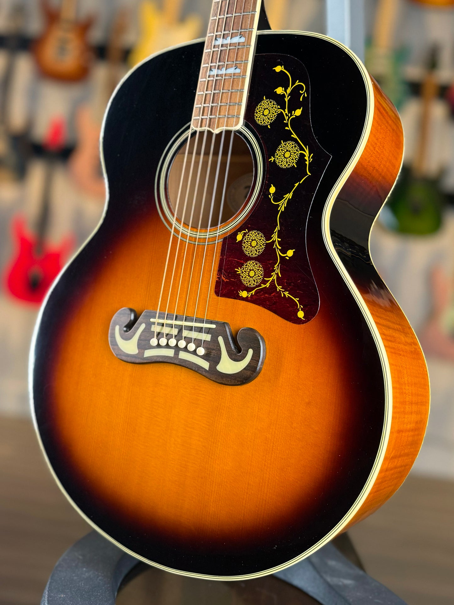 Tokai J200 Jumbo Acoustic | Sunburst