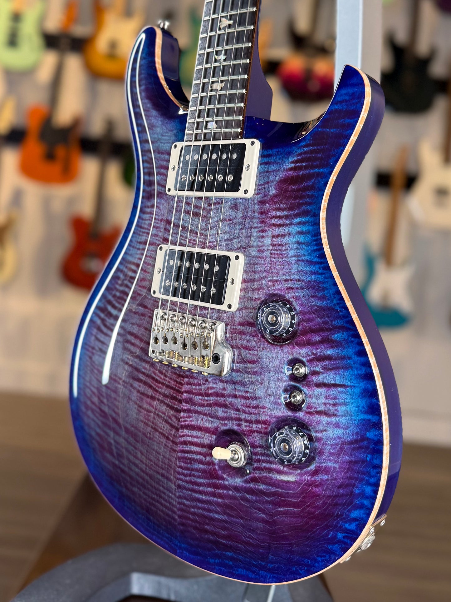 PRS Custom 24 35th Anniversary Limited Edition | Violet Blue Burst (Pre-Owned)