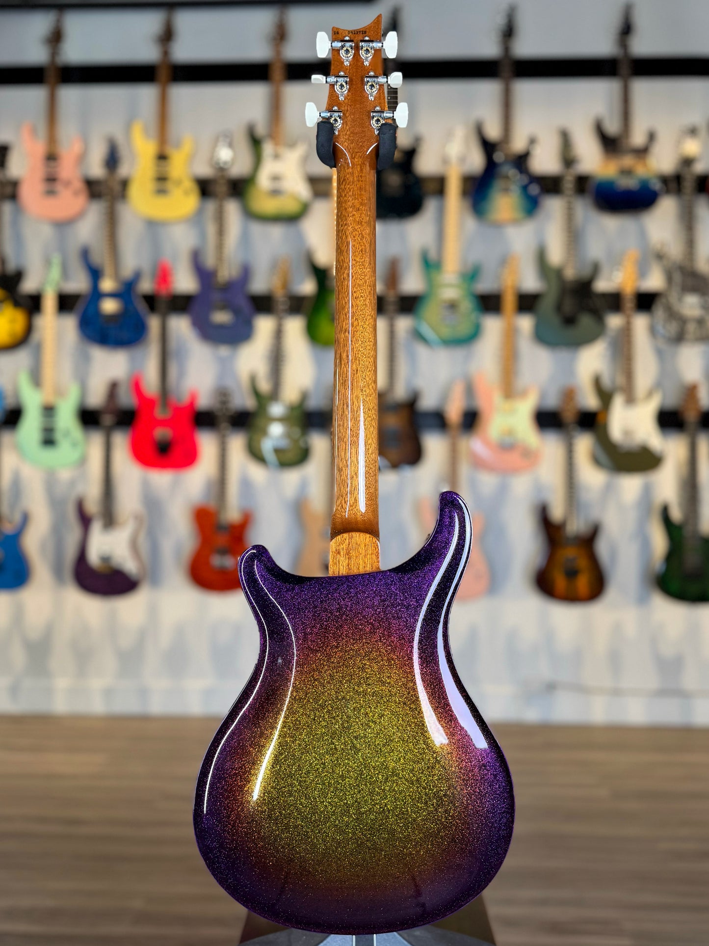 PRS McCarty 594 Hollowbody II Sprayer's Choice | Purple Gold Sunset Burst Sparkle