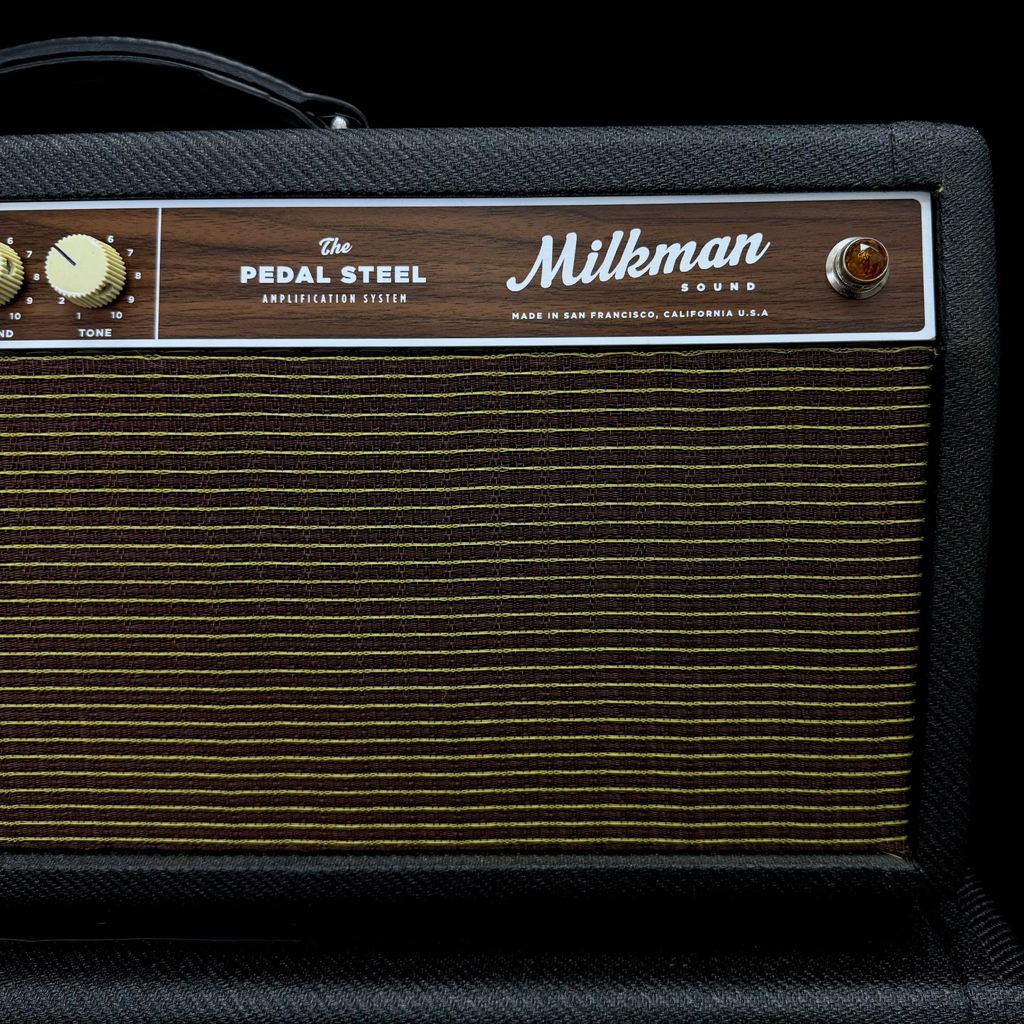 Milkman Sound 85W Pedal Steel Amplifier & Matching 2x12" Cabinet | Custom Shop Black Tweed