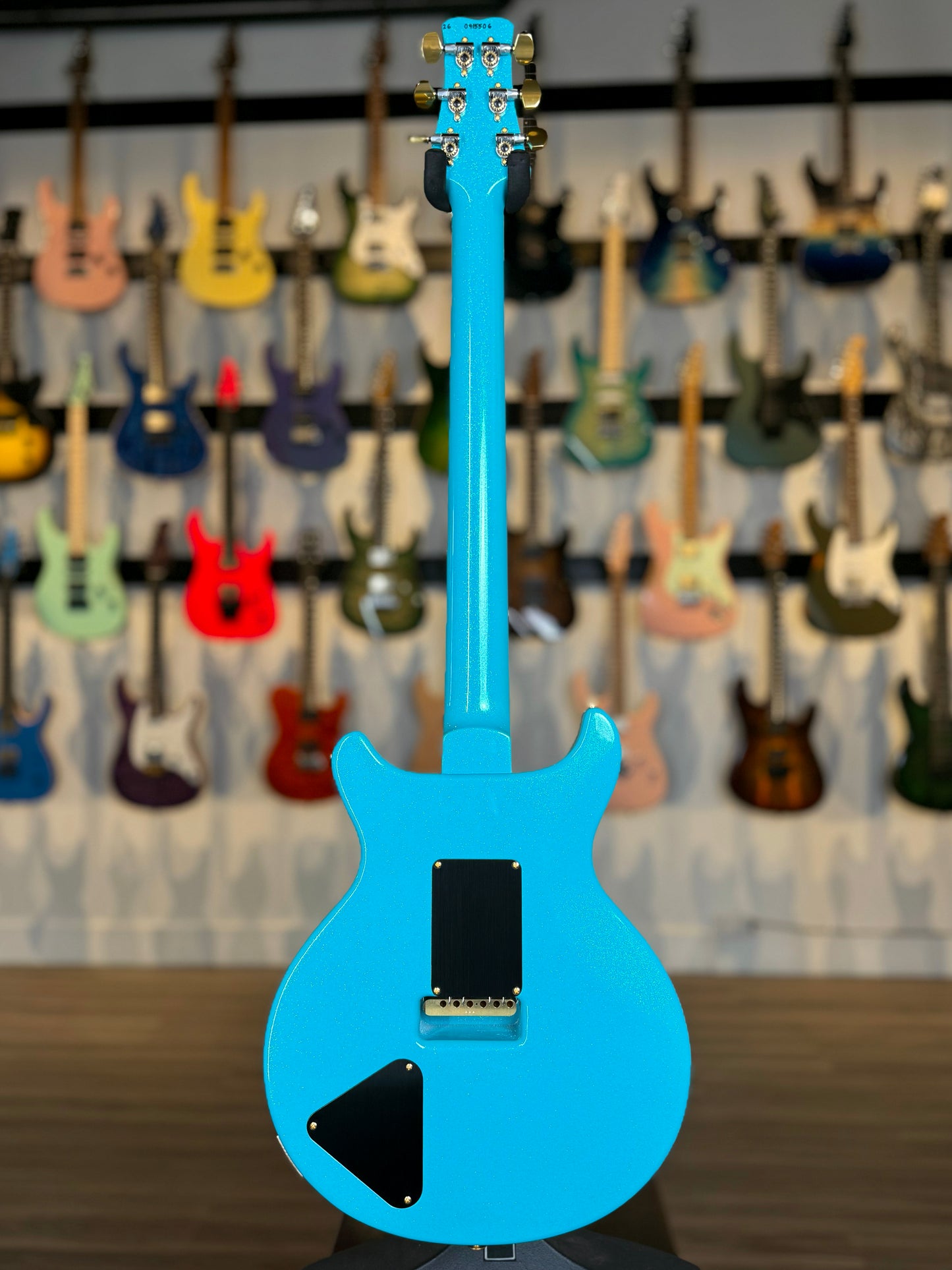 PRS Santana Retro Sprayer's Choice | Blue Turquoise Pearl Sparkle