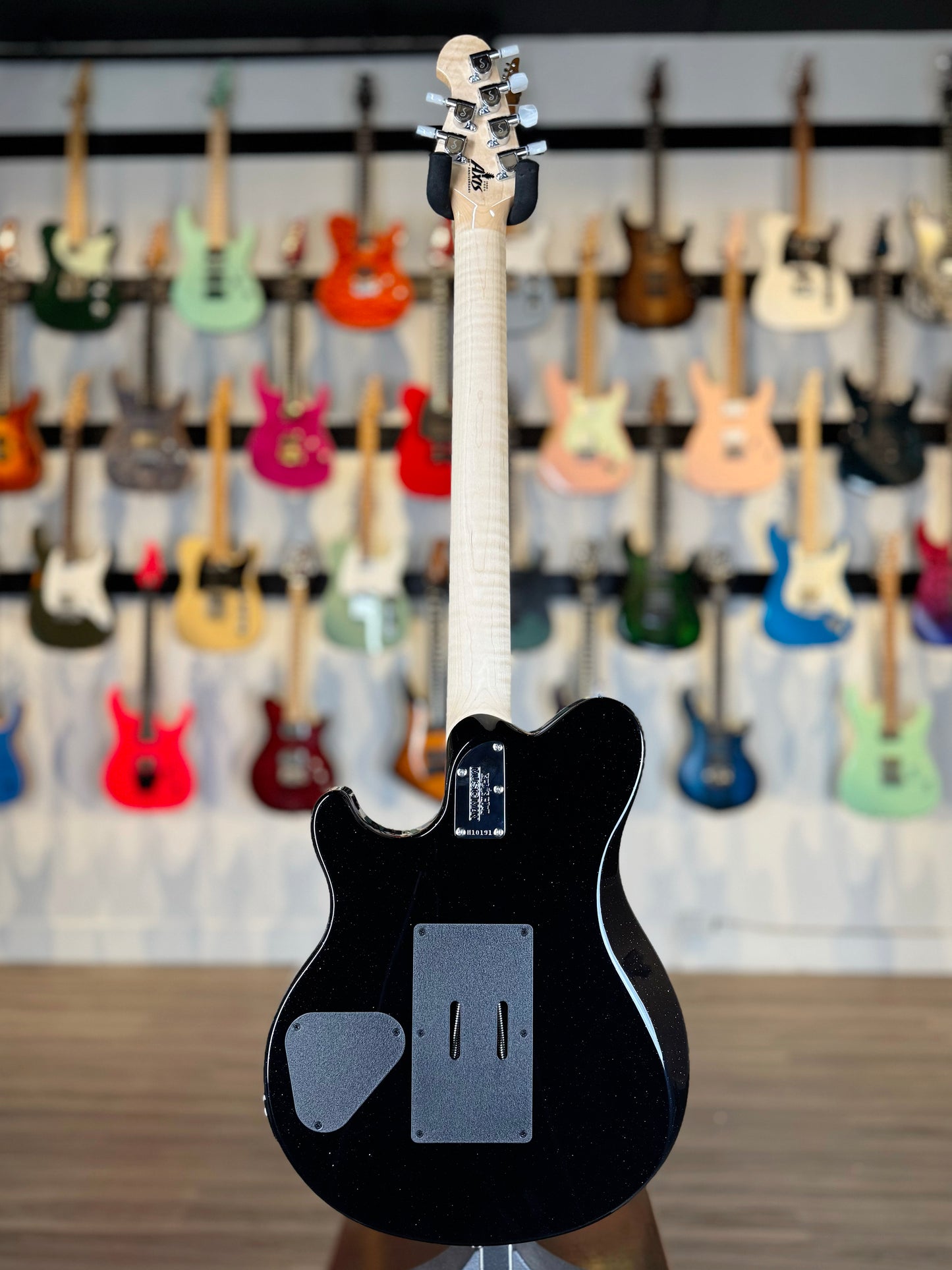 Ernie Ball Music Man 30th Anniversary Axis Limited Edition | Translucent Black Quilt (#31 of 100)