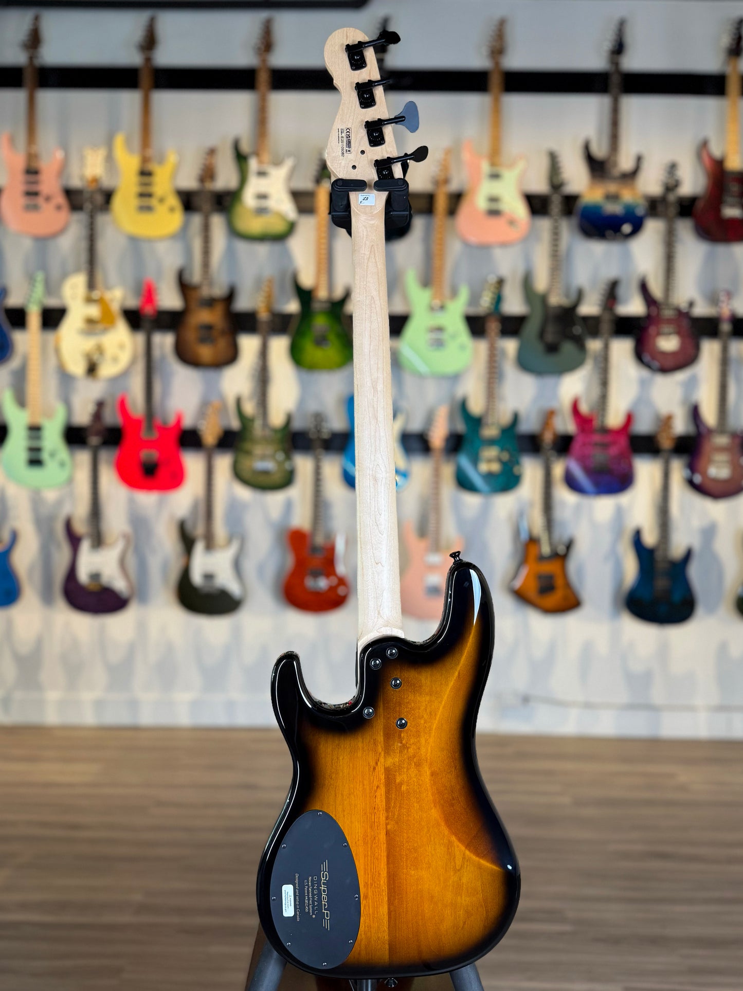Dingwall Guitars SP1 4 String | Gloss Vintageburst