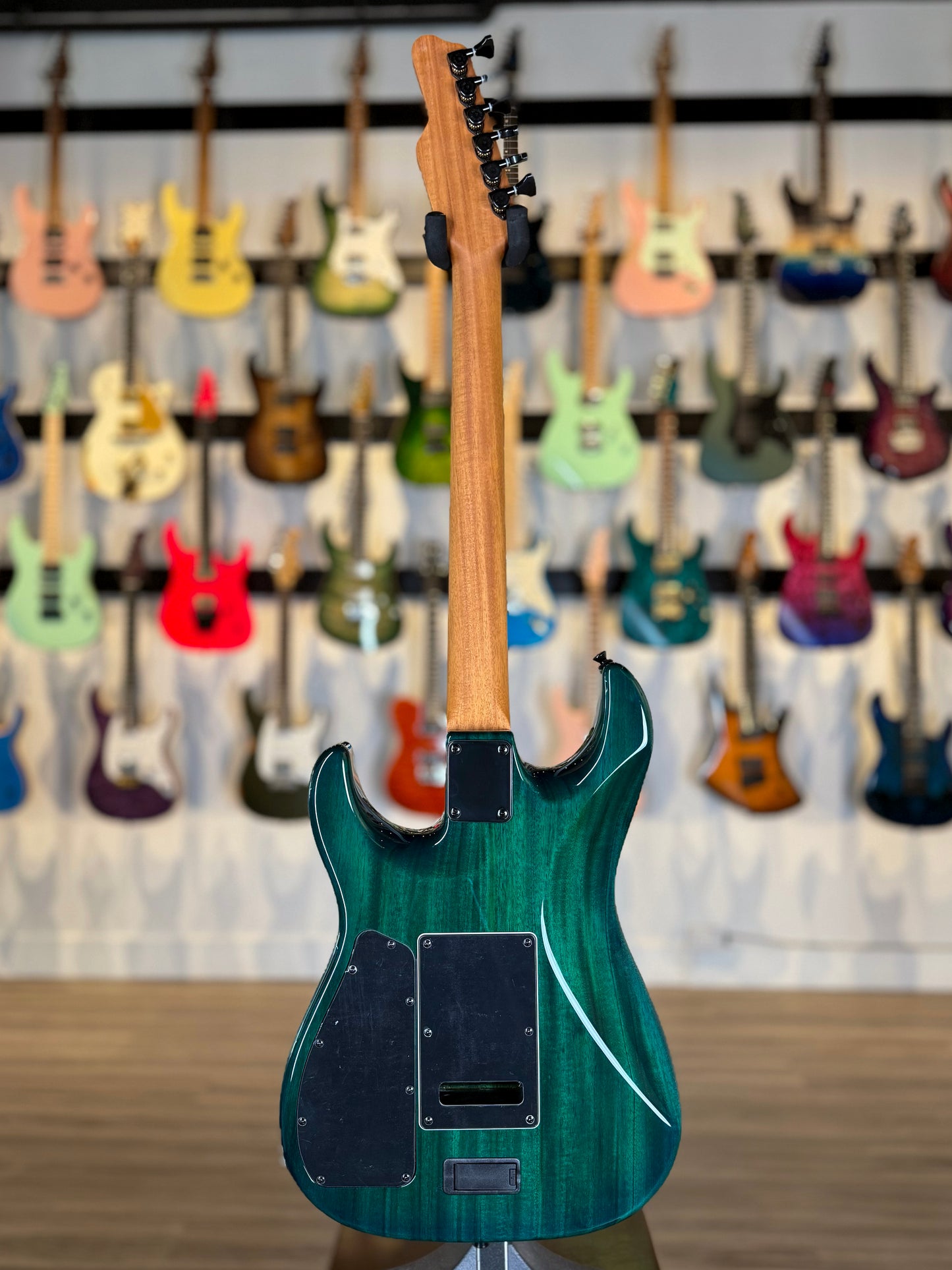 James Tyler Guitars Studio Elite HDX | Spalted Maple Transparent Teal Burst
