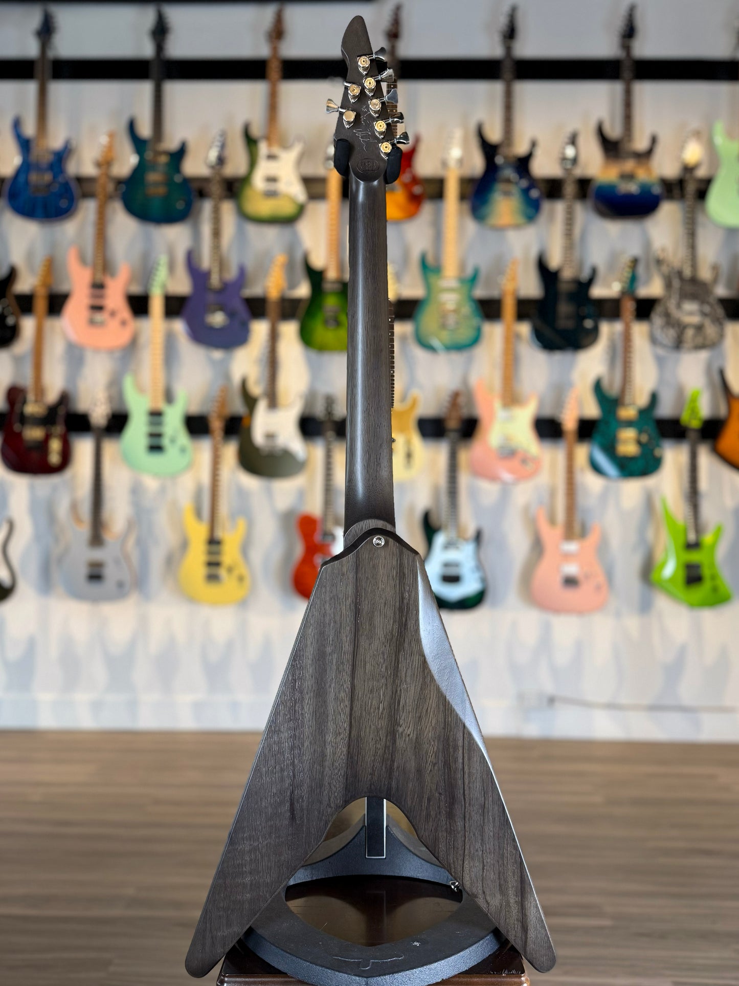 Dunable Asteroid 7 String USA Custom Shop | Trans Black/Grey