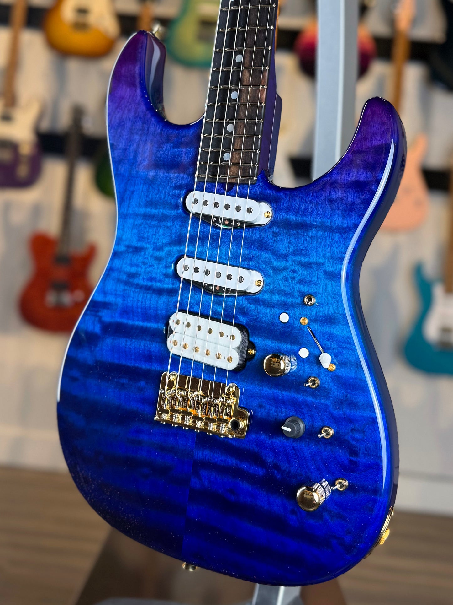 James Tyler Guitars Studio Elite | Transparent Tuckerburst