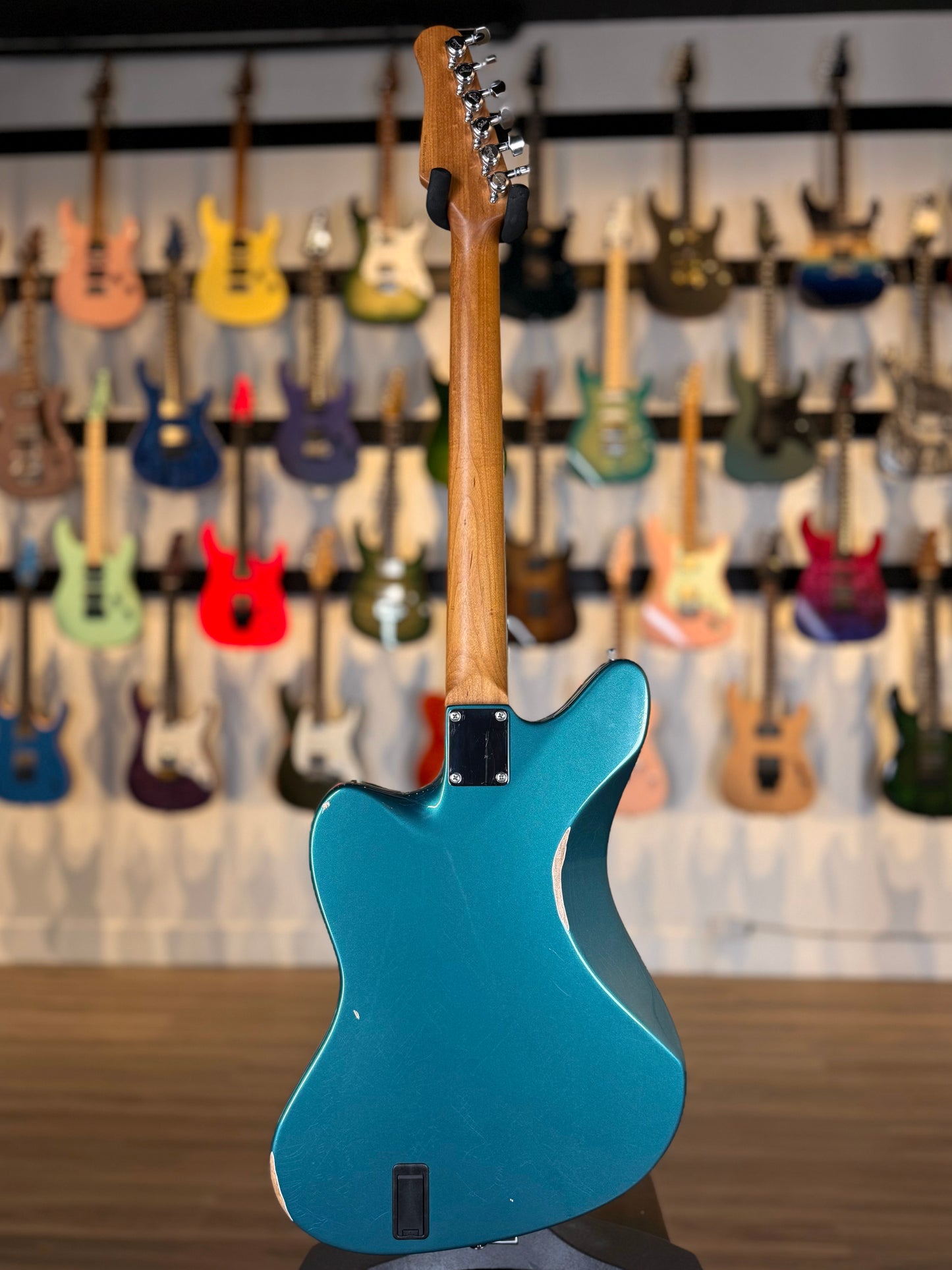 Suhr Classic JM Anqtue Funk Limited Edition | Ocean Turquoise Metallic (Pre-Owned)