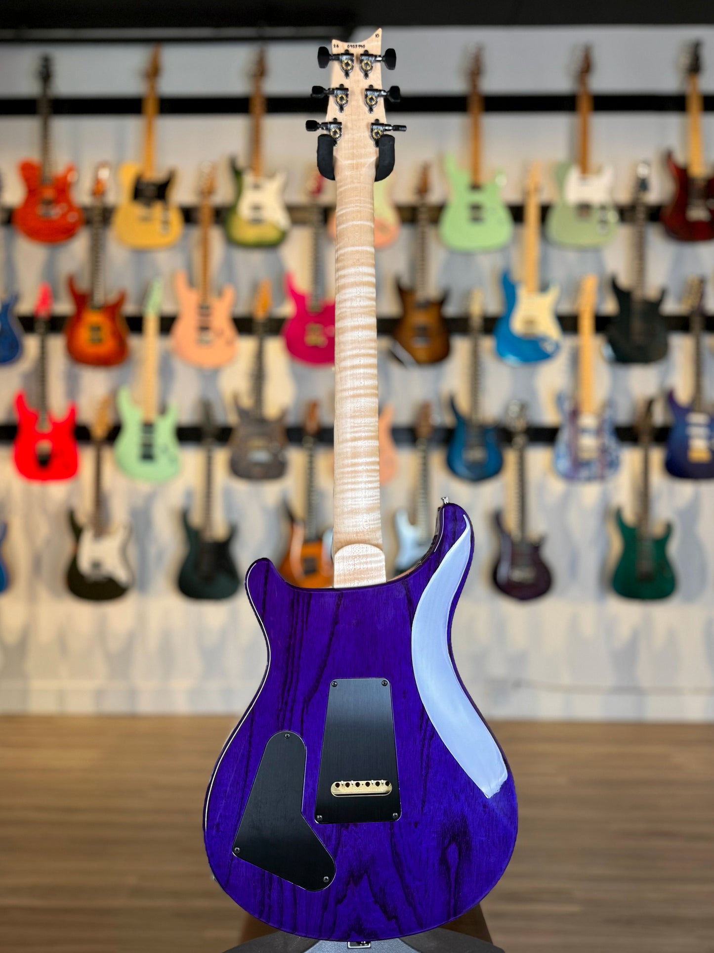 PRS Special 22 Semi-Hollow "10 Top" Sprayer's Choice Wood Library | Raspberry Purple Burst