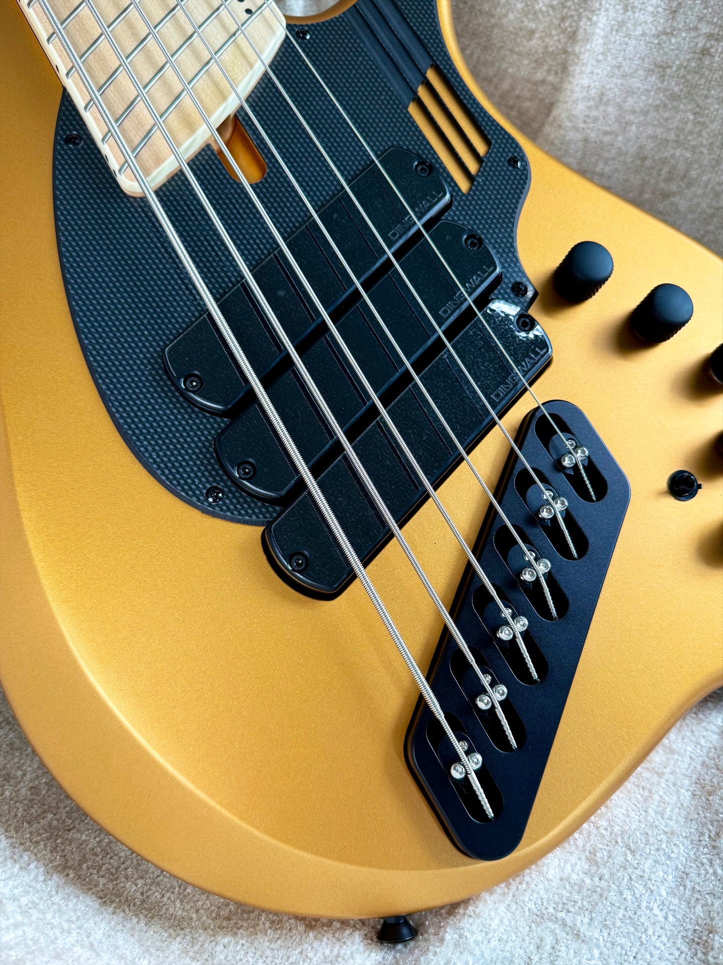 Dingwall Guitars Adam "Nolly" Getgood NG Signature 6 String | Matte Gold Metallic