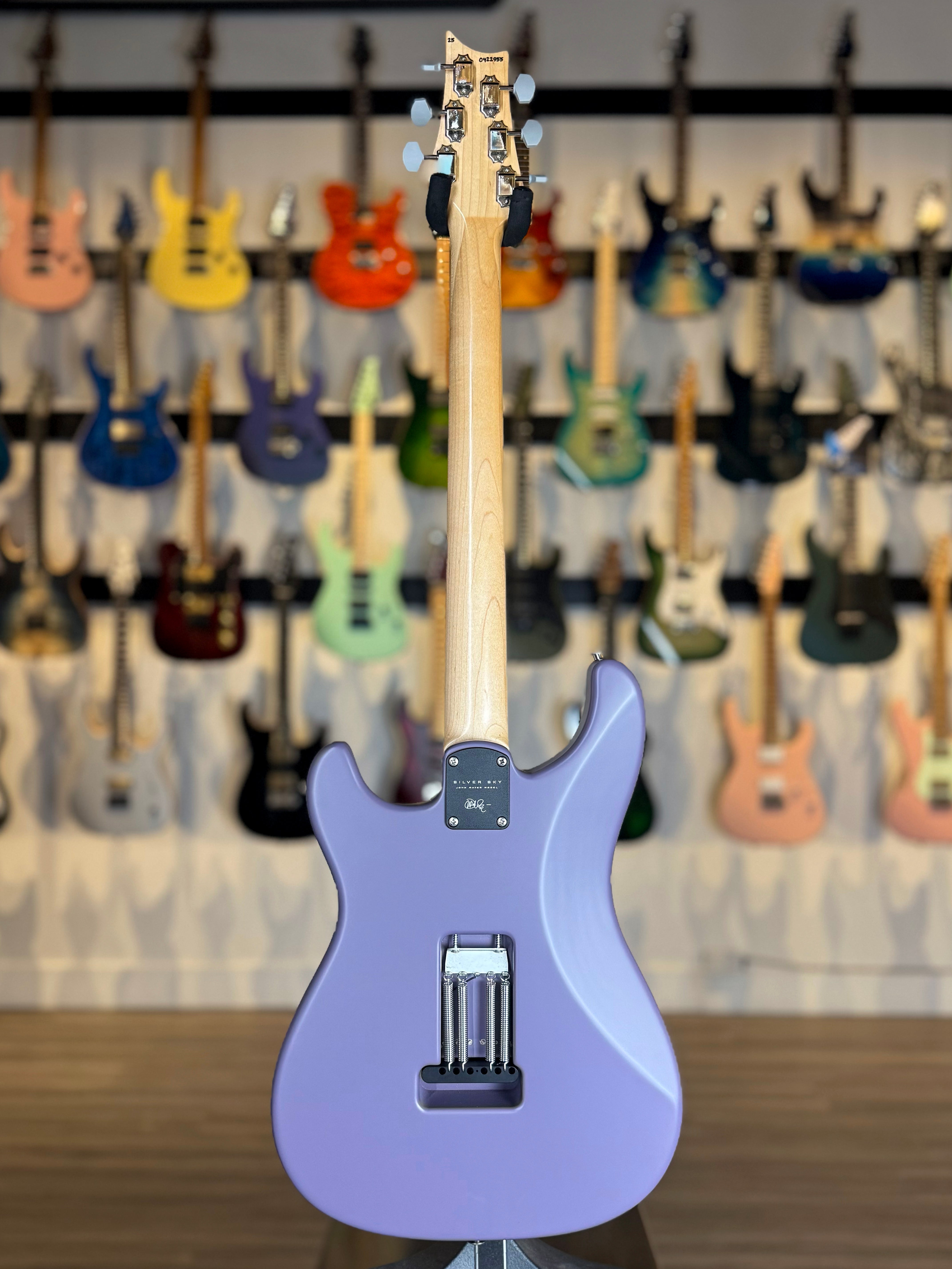 PRS Silver Sky | Black Plum Satin *New Color* – The Vibrato Bar