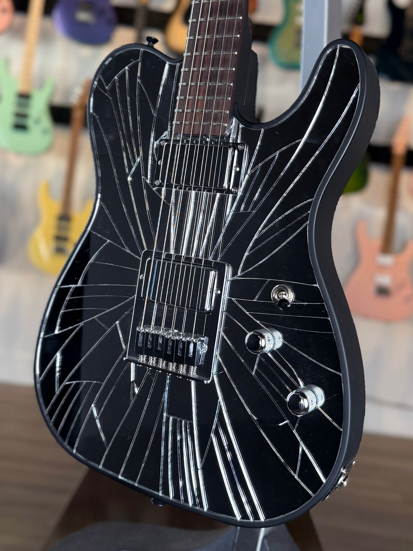 Schecter USA Custom Shop Masterworks PT | Cracked Mirror (1 of 1)