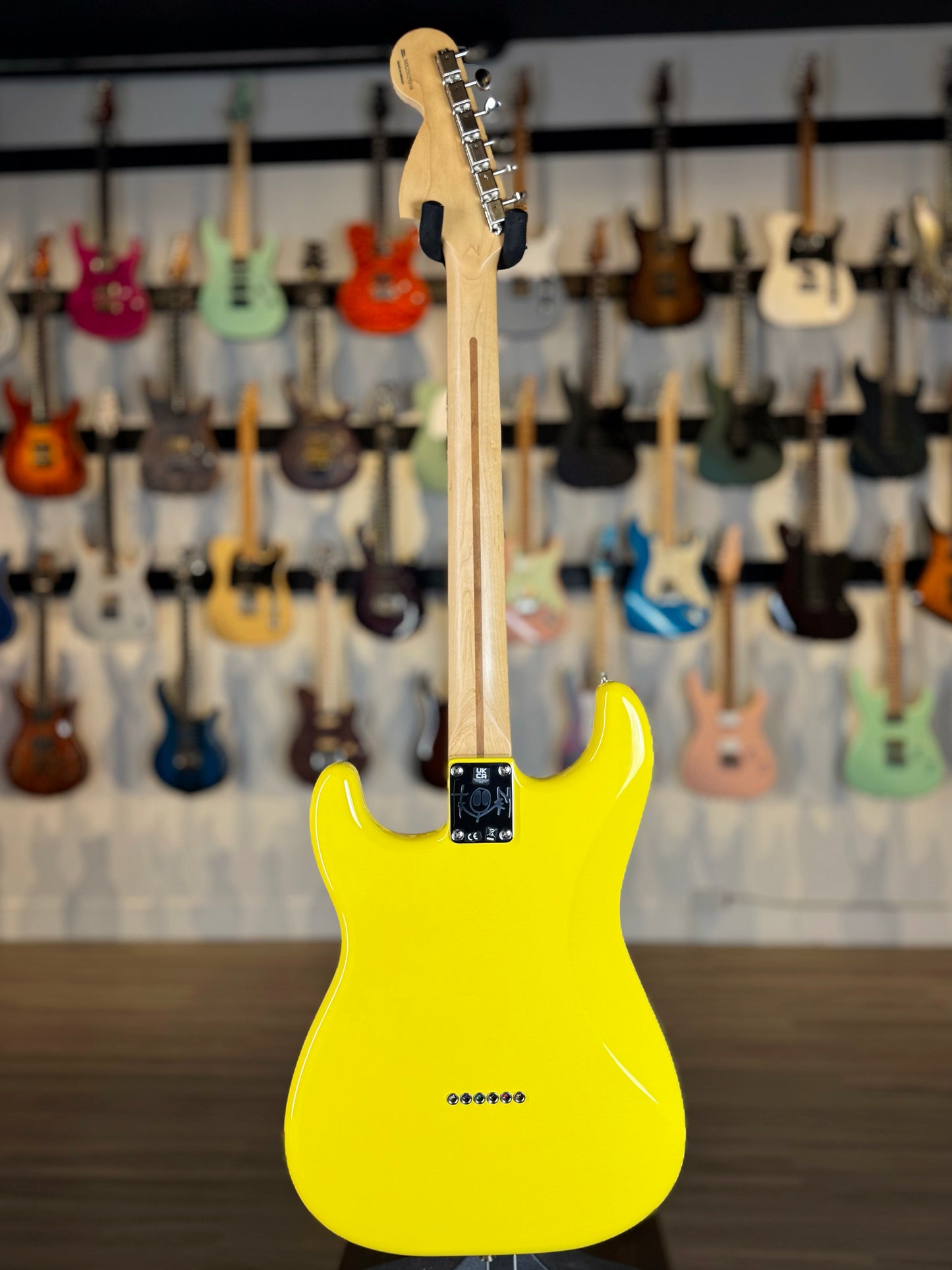 Fender Limited Edition Tom DeLonge Stratocaster | Graffiti Yellow