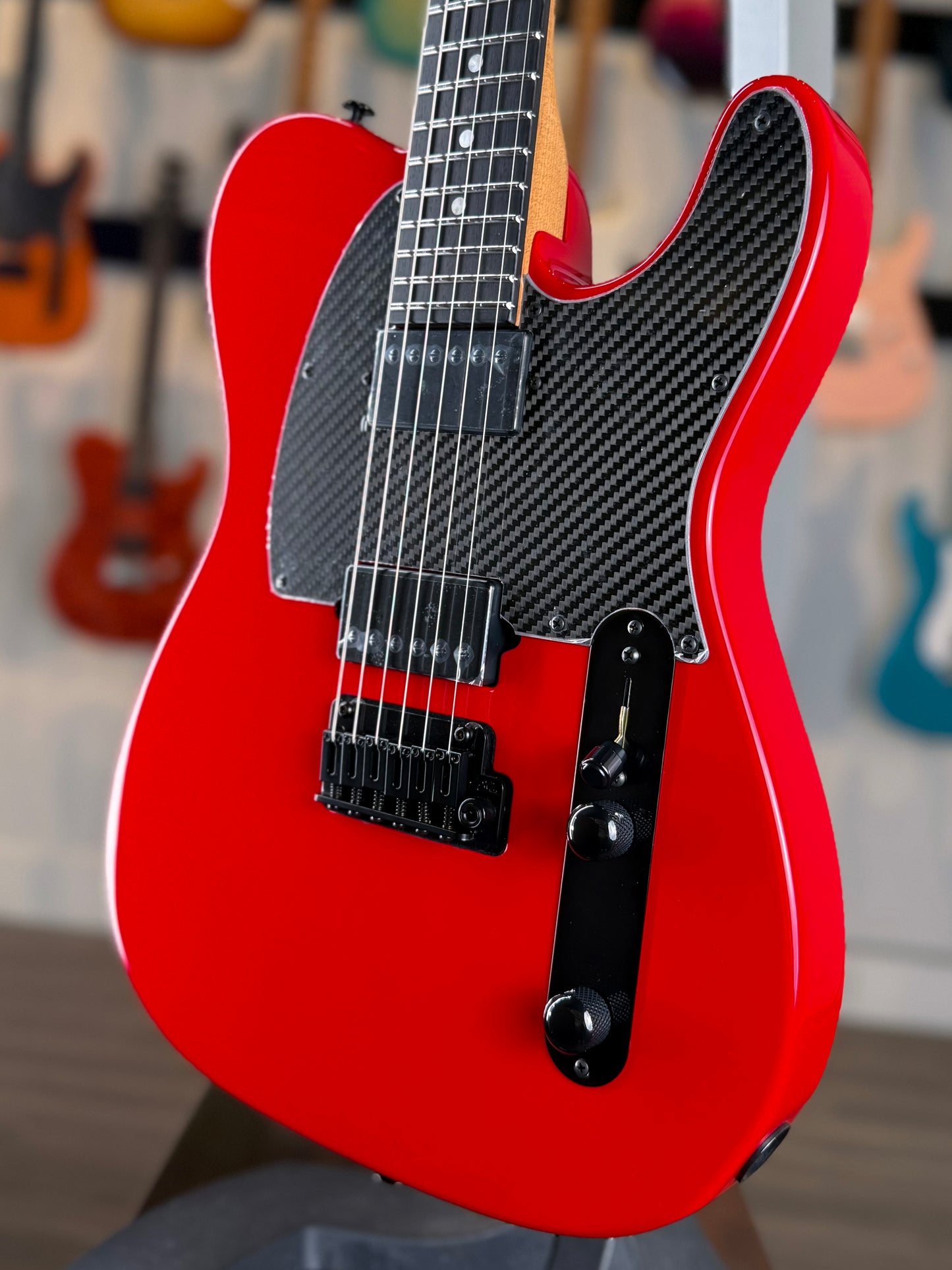 Suhr Andy Wood 10th Anniversary Modern T | Rosso Corsa