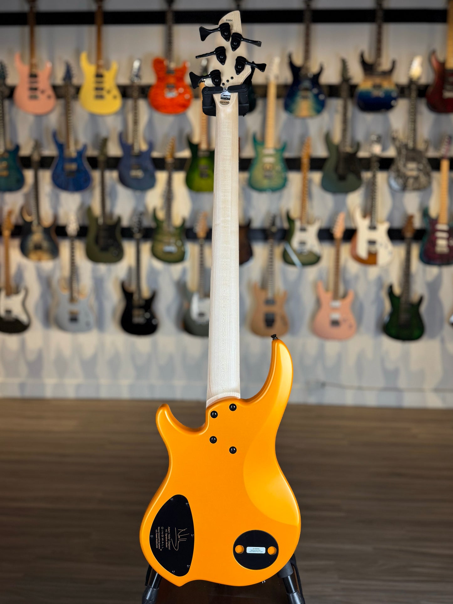 Dingwall Guitars Adam "Nolly" Getgood NG Signature 5 String | Lamborghini Orange (Limited Edition)