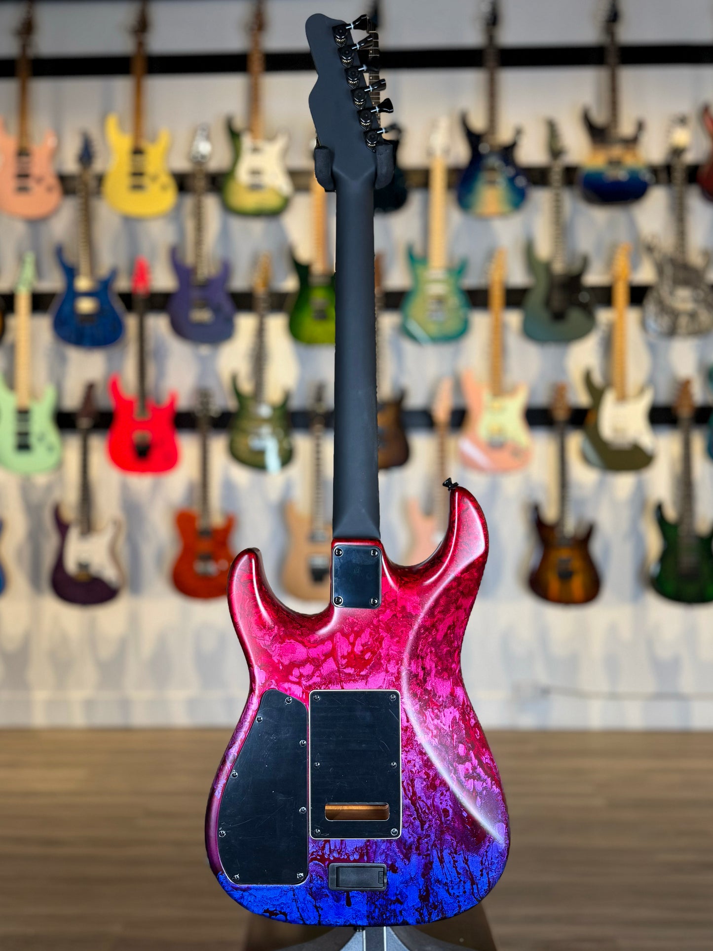 James Tyler Guitars Studio Elite HDX | Mijburst over Cherry Red Shmear