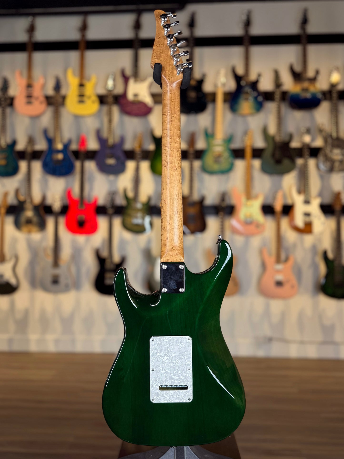 Suhr Standard Custom HSH | Faded Trans Green Burst