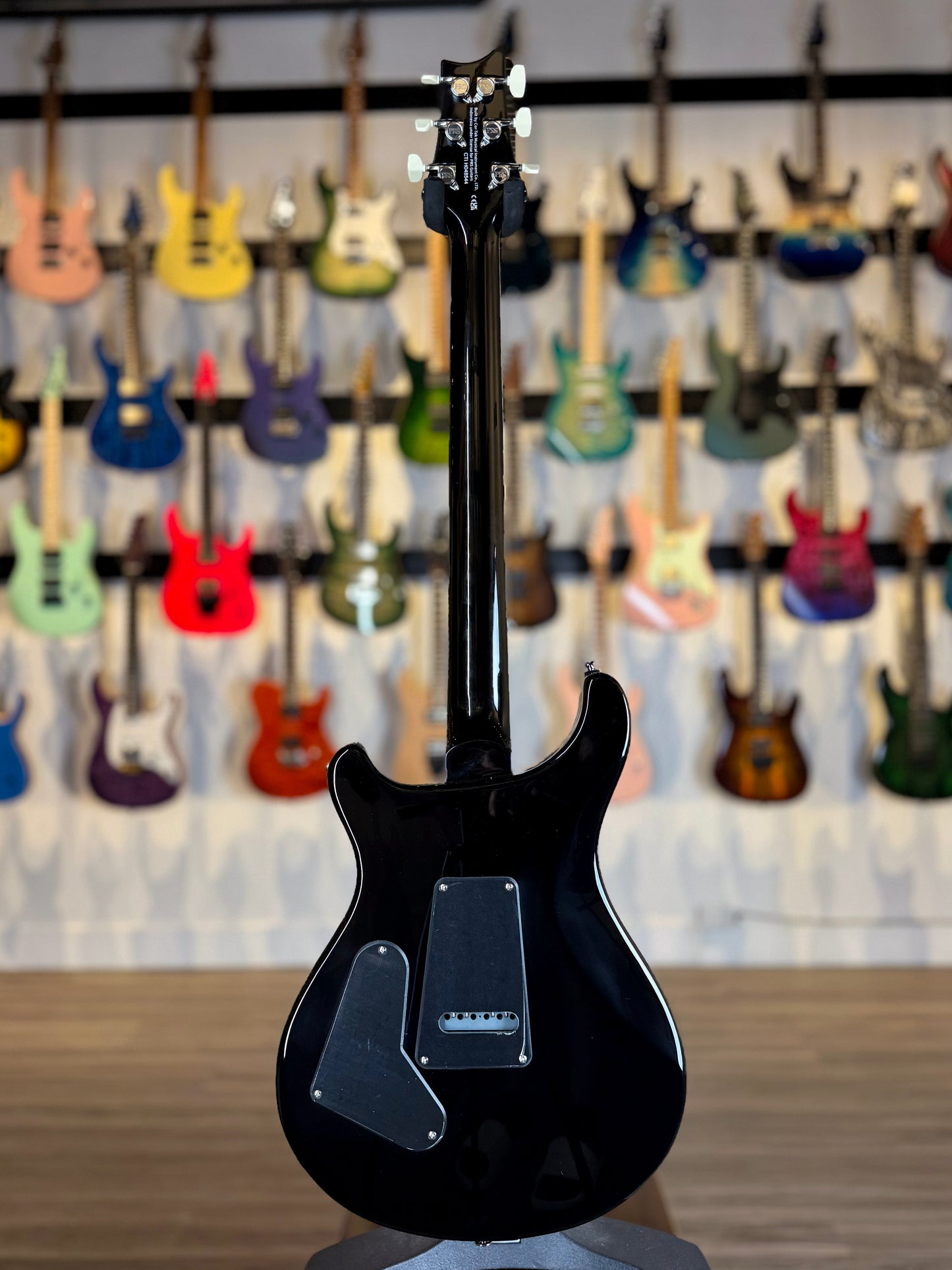 PRS SE Custom 24 Quilt | Teal Black