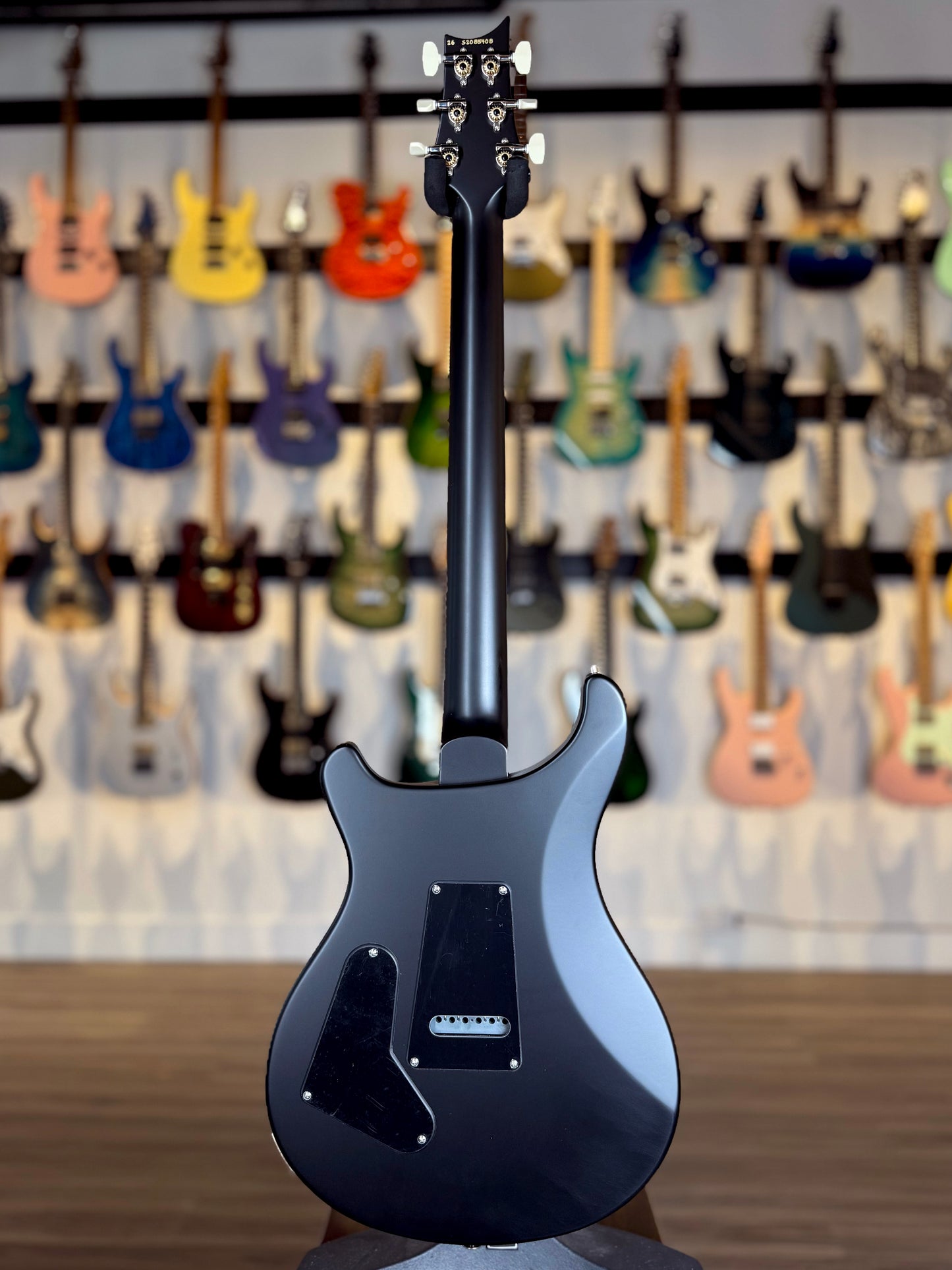 PRS S2 Custom 24 Sprayer's Choice | Neon Green/Blue Crackle Burst
