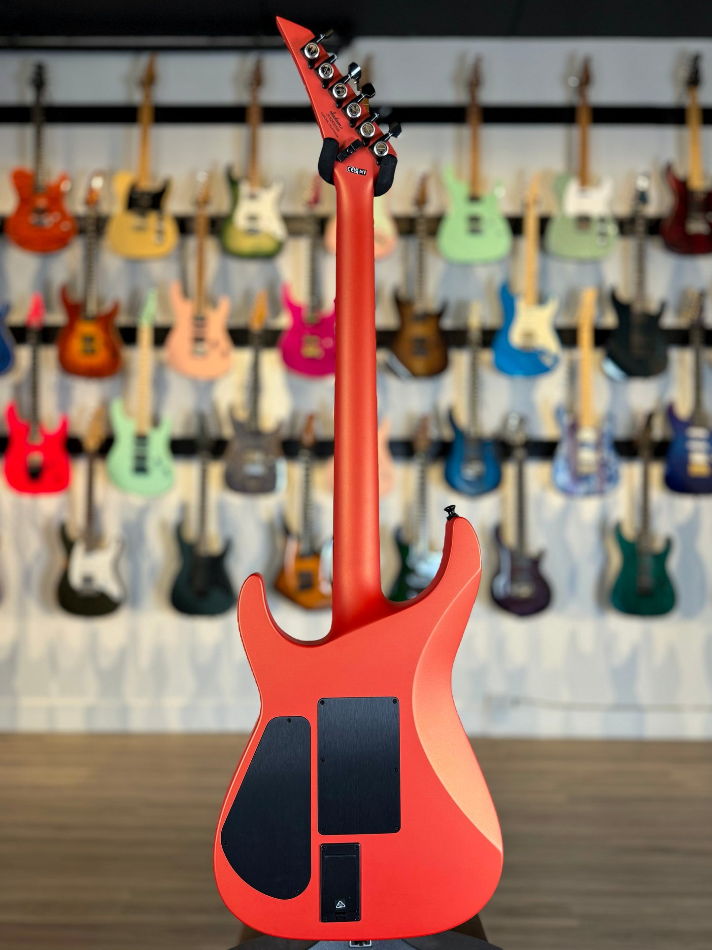 Jackson American Series Soloist SL2MG | Satin Lambo Orange w/ Fishman Fluence Moderns
