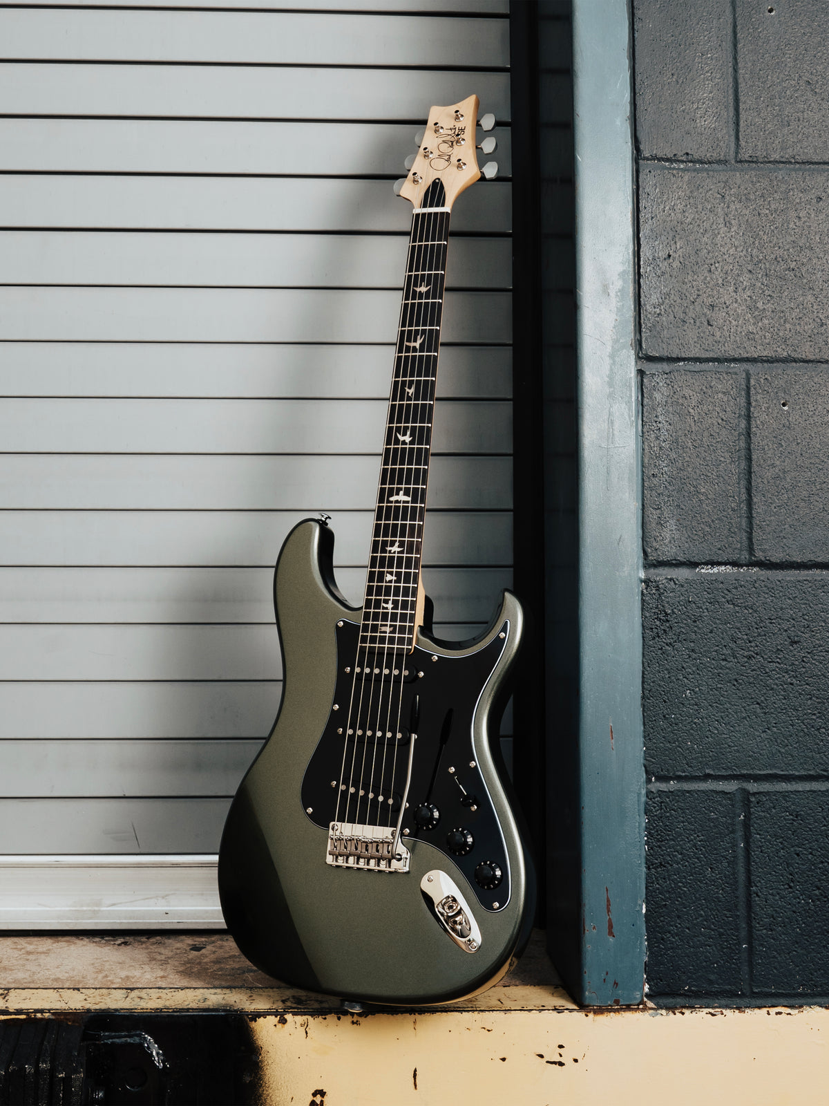 PRS SE Silver Sky Defender Limited Edition | Woolstone Green