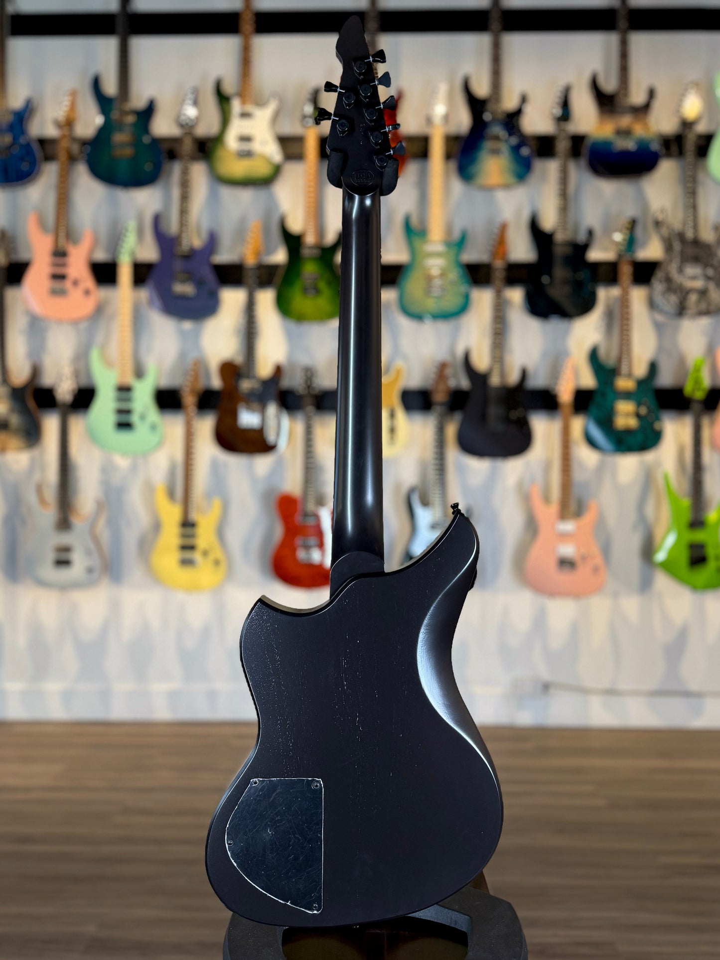 Dunable Yeti 7 USA Custom Shop | Black to Red Sparkle Colorshift