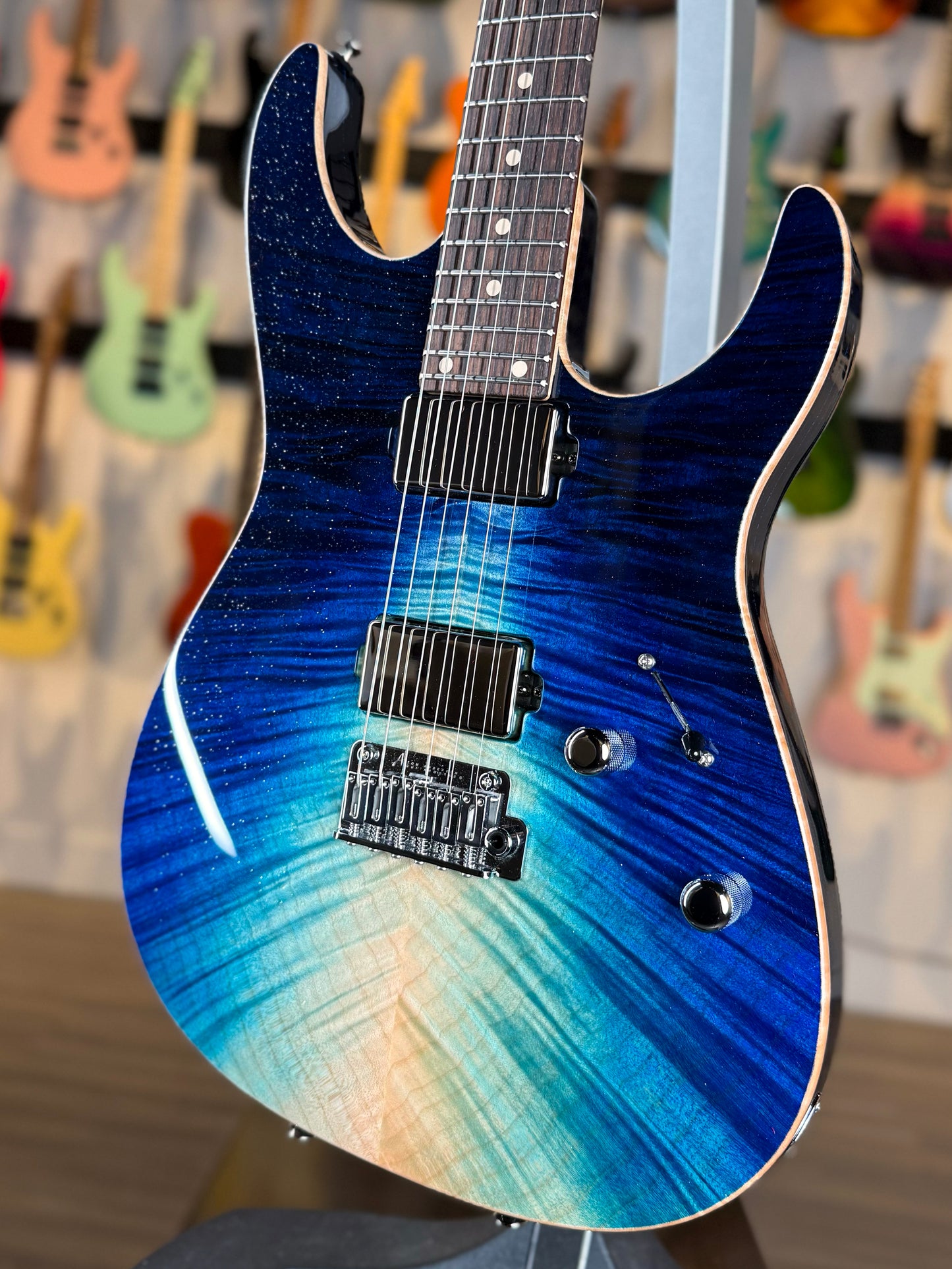 Tom Anderson Angel | Sheer Blue WakeSurf with Binding (Special Selection Top)