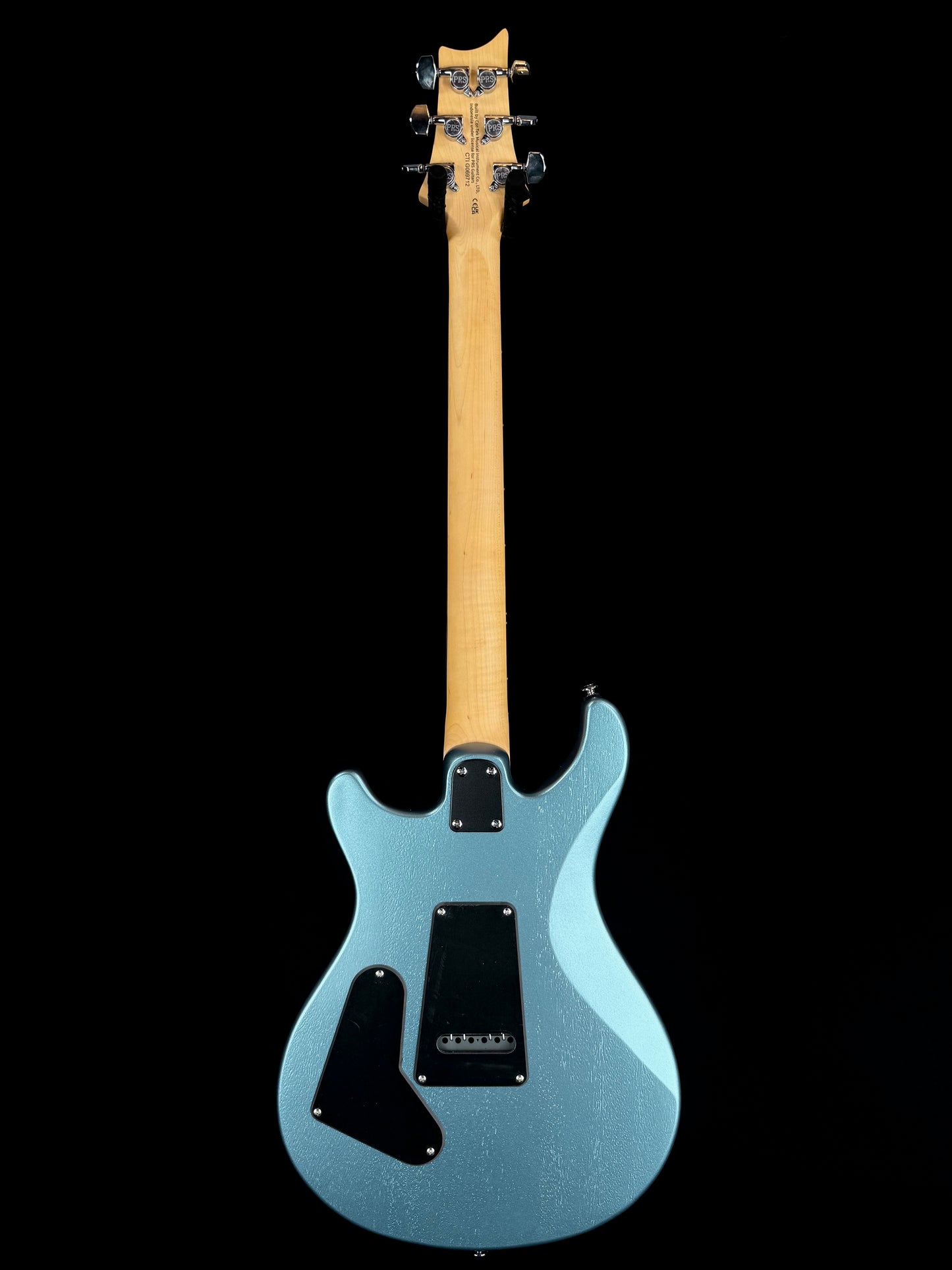 PRS SE CE 24 Standard Satin | Ice Blue Metallic Satin