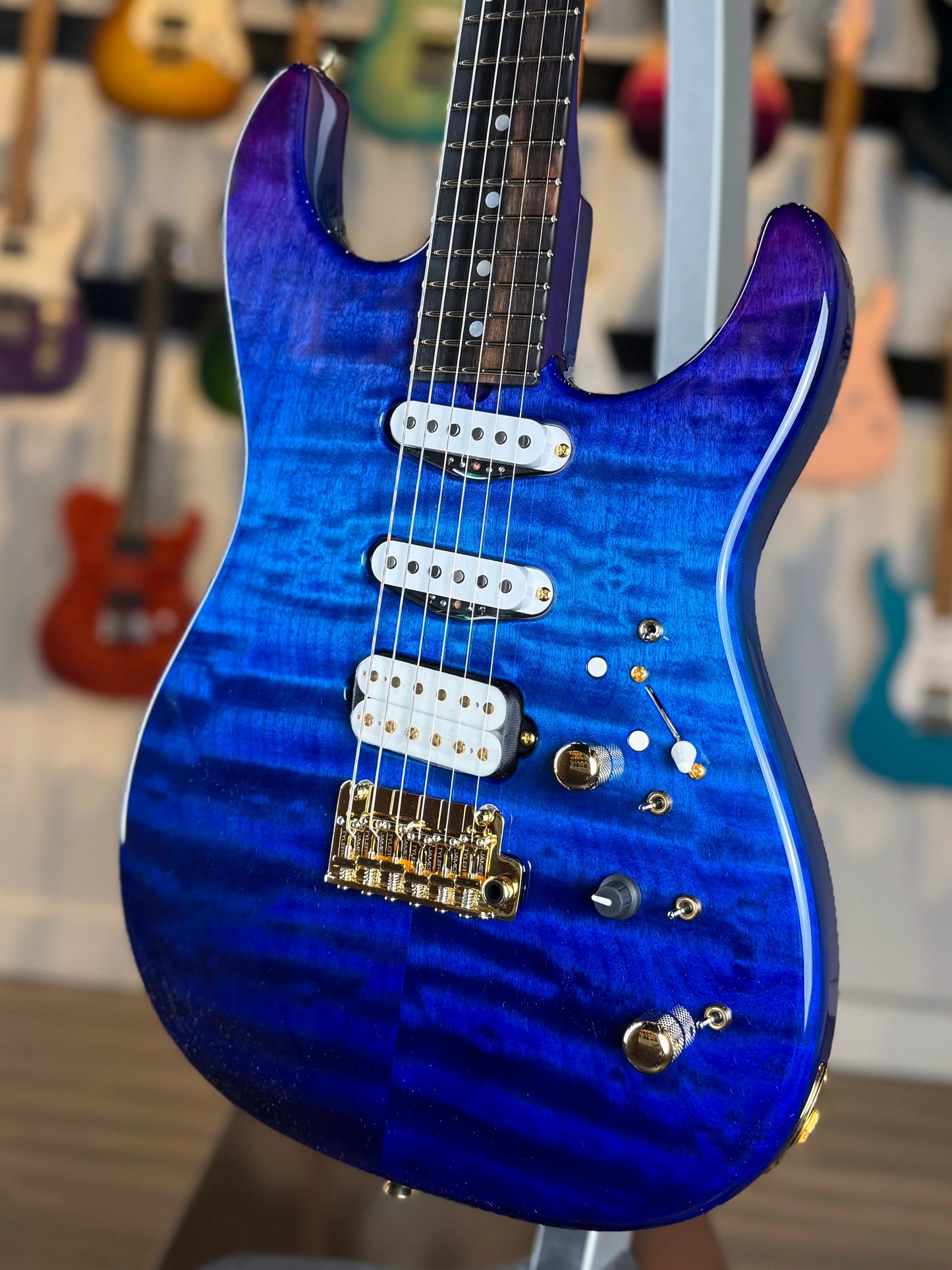James Tyler Guitars Studio Elite | Transparent Tuckerburst