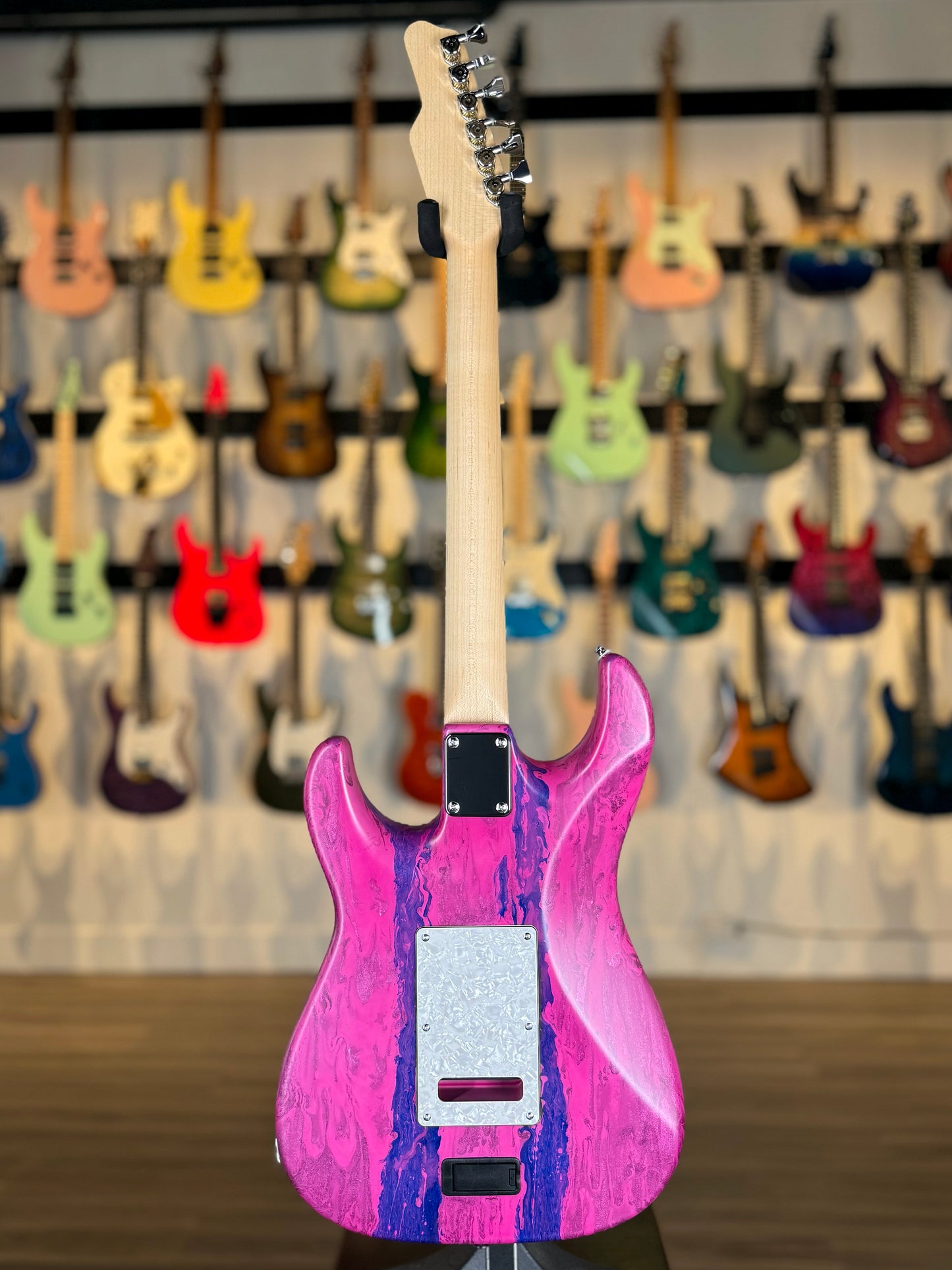 James Tyler Guitars Studio Elite HDX | Trans Fuchsia Over Antarctic Smear