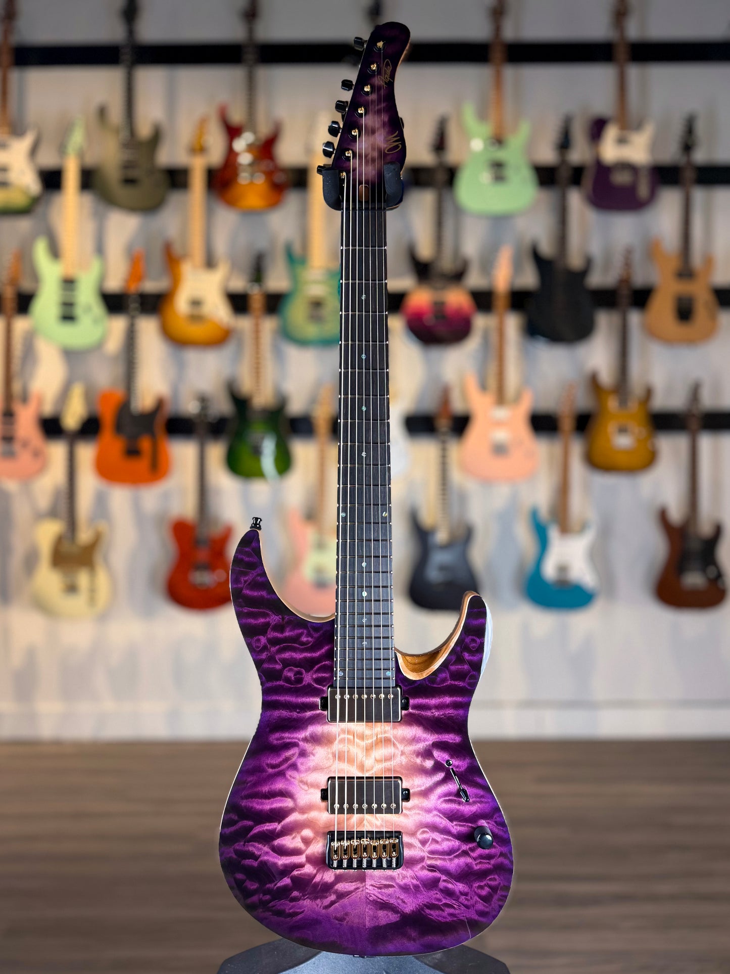 Mayones Aquila Elite S 7 | Purple Iris Gloss
