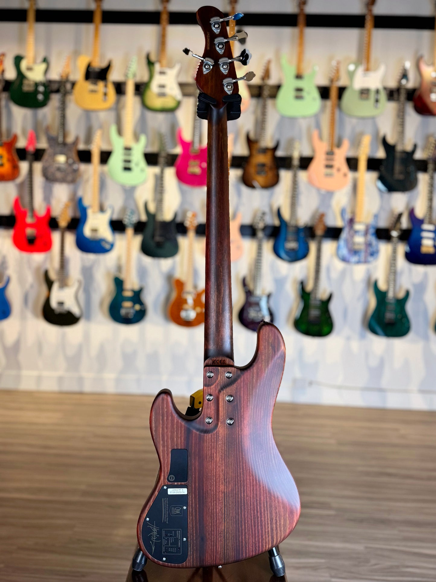 Mayones Jabba Custom HF 5 Hadrien Feraud Signature | Antique Brown Satin