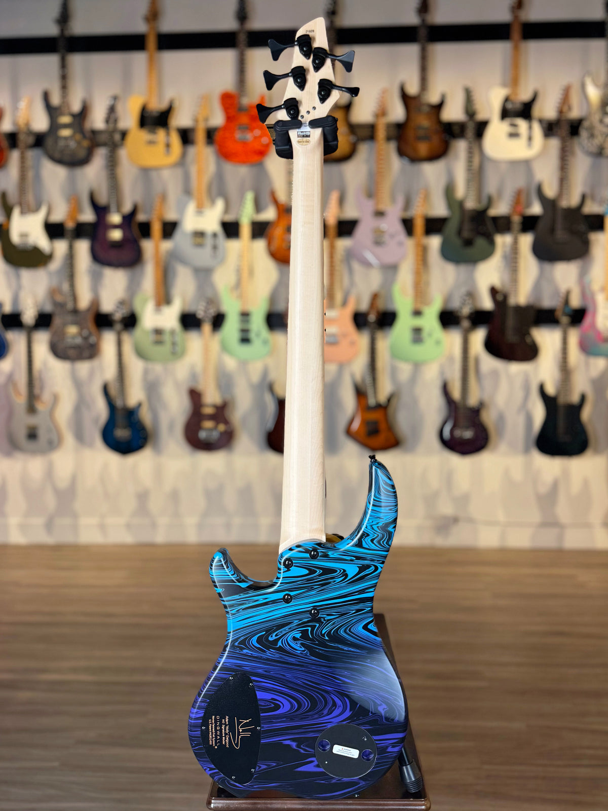 Dingwall Guitars Adam "Nolly" Getgood NG Signature 5 String Limited Edition | Purple-to-Blue Fade Swirl (1 of 100)