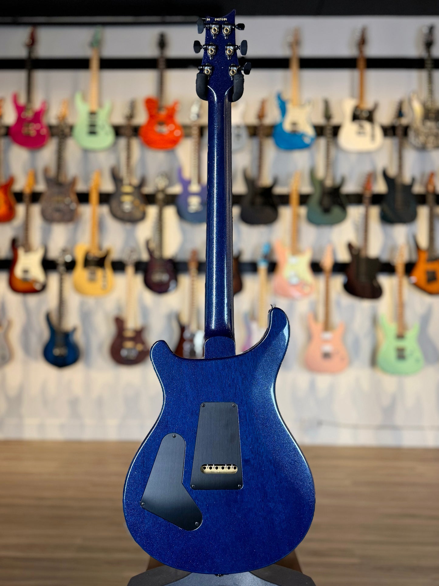 PRS Custom 24 Semi-Hollow "Artist Top" Sprayer's Choice | Glacier Mist/Trans Blue Sparkle