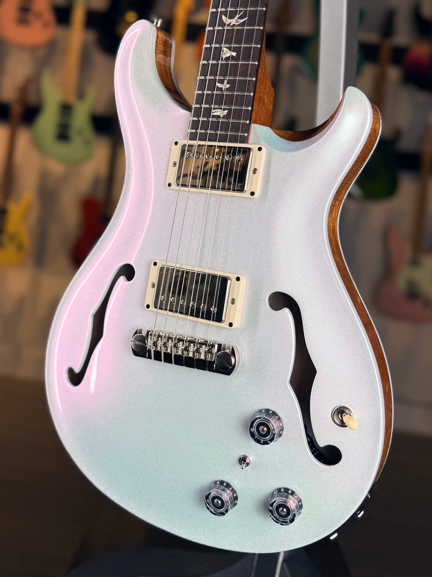 PRS Hollowbody II Piezo Sprayer's Choice | Pearl White Metallic