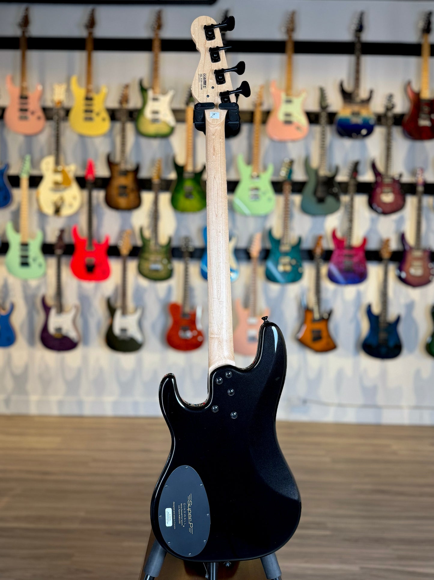 Dingwall Guitars SP1 4 String | Gloss Metallic Black