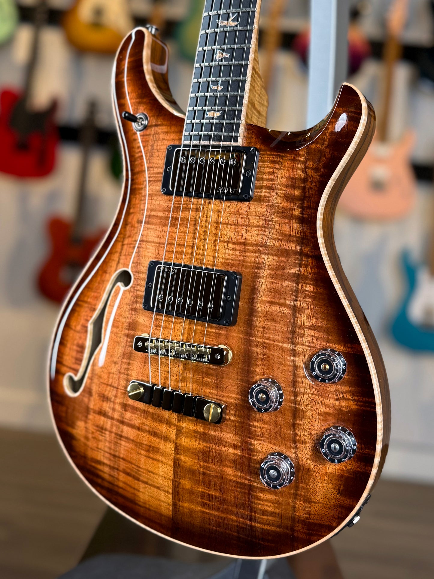 PRS Private Stock McCarty 594 Semi-Hollow | Koa Natural Smokeburst